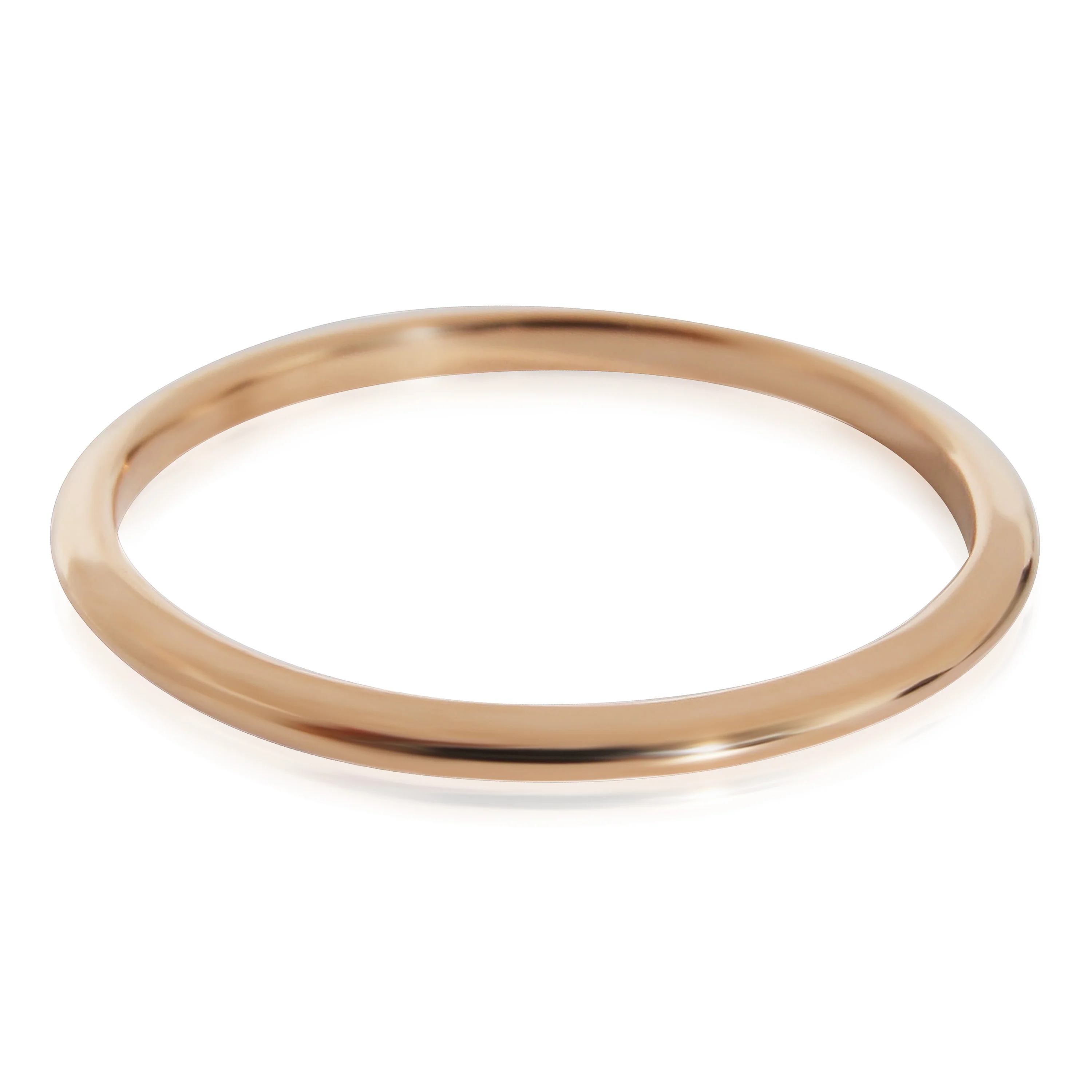Tiffany & Co. Plain Wedding Band in 18k Rose Gold - Image 3
