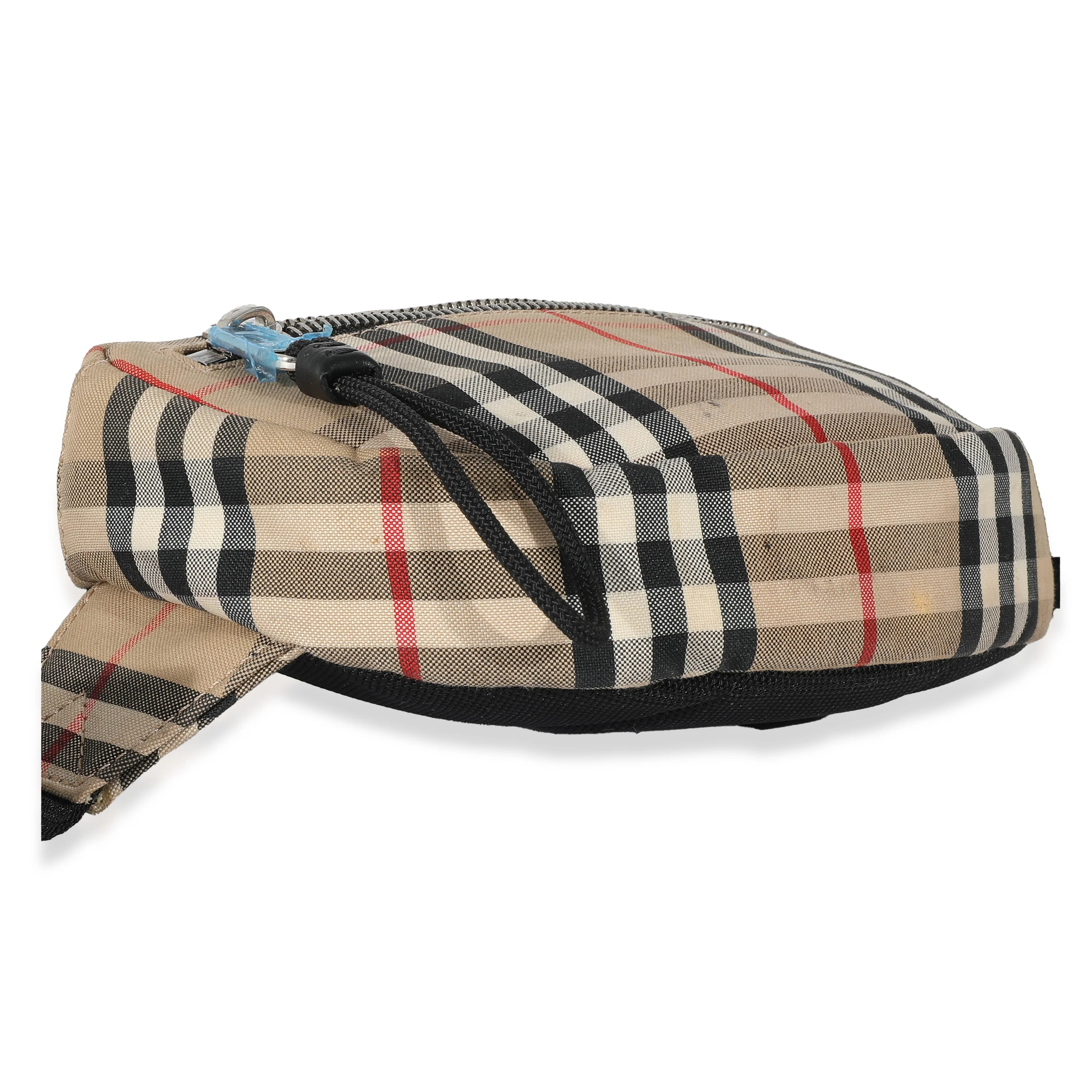 Burberry Small Vintage Check Cannon Bum Bag - Image 5