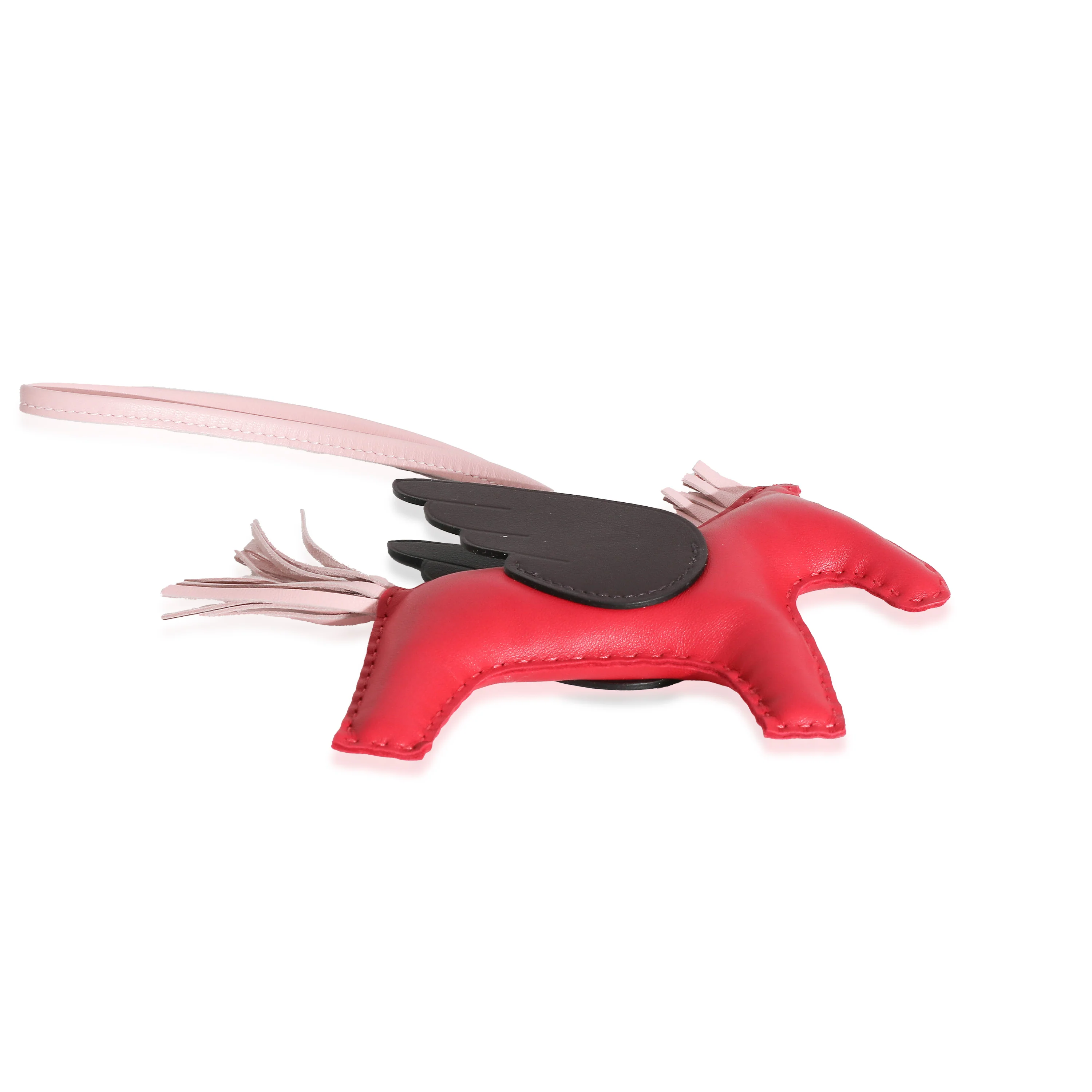 Hermès Milo Lambskin Framboise Rose Sakura Rouge Sellier Rodeo Pegase MM - Image 6