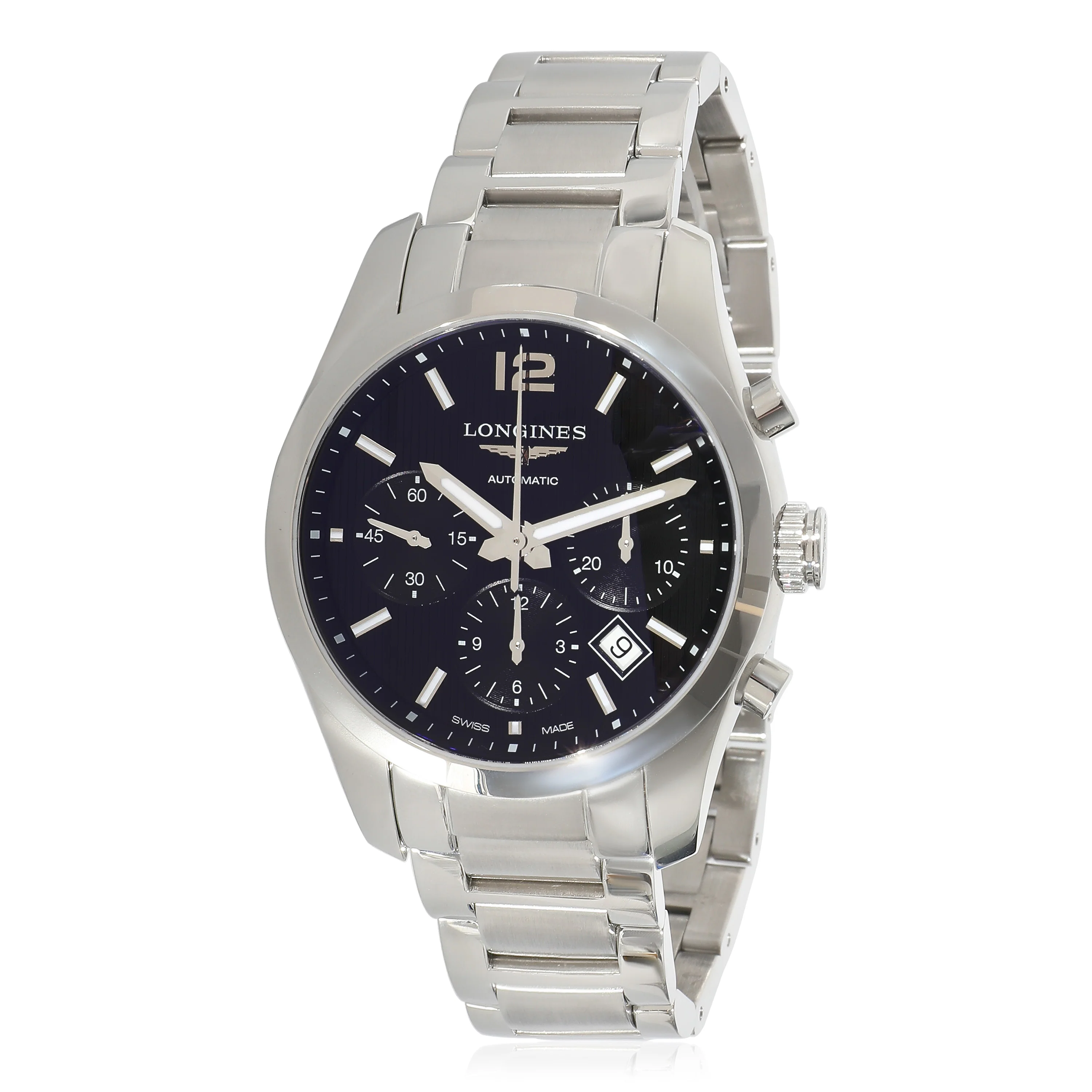 Longines Conquest Classic Chrono L2.786.4 Mens Watch in Stainless Steel