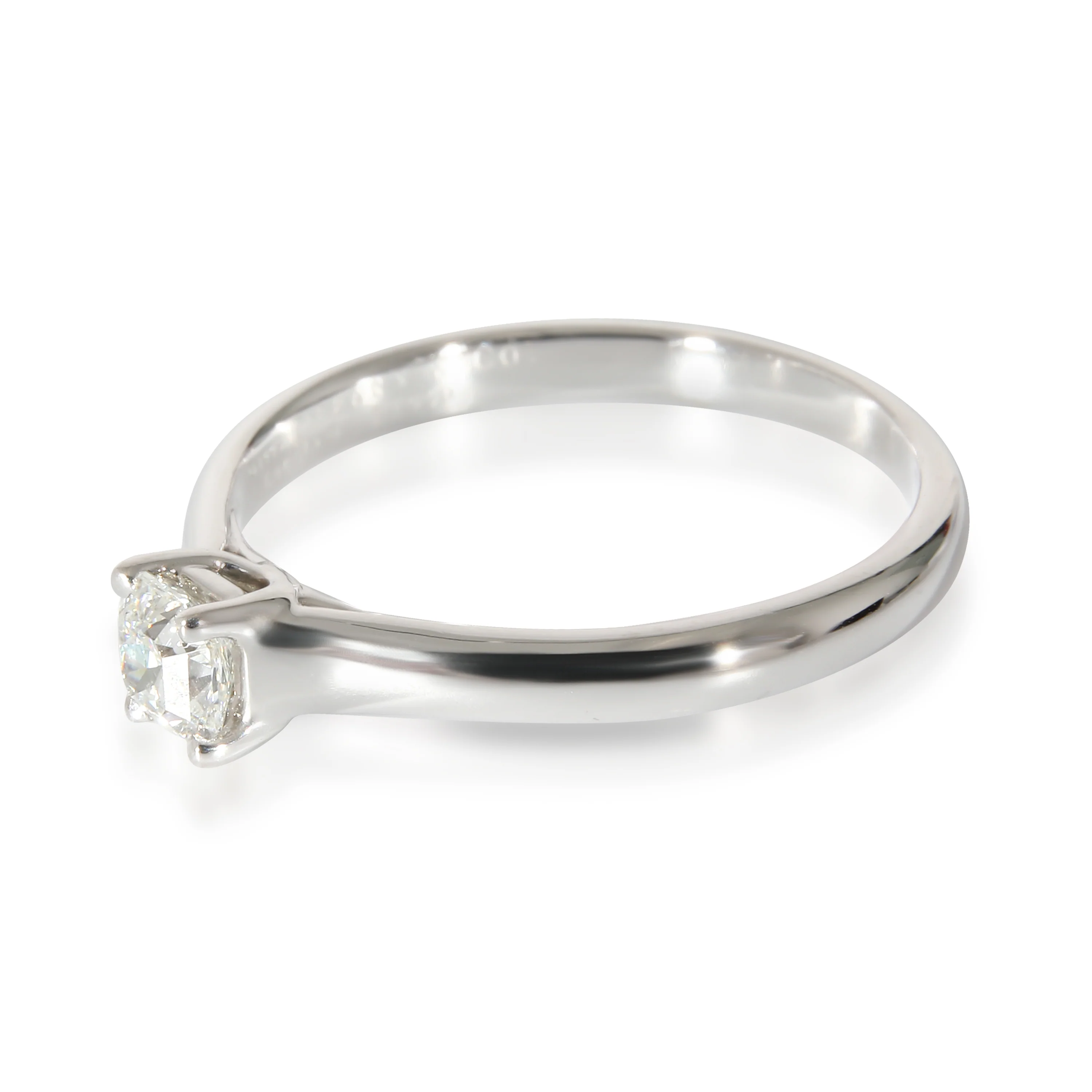 Tiffany & Co. Lucida Diamond Engagement Ring in Platinum H VVS1 0.32 CTW - Image 2