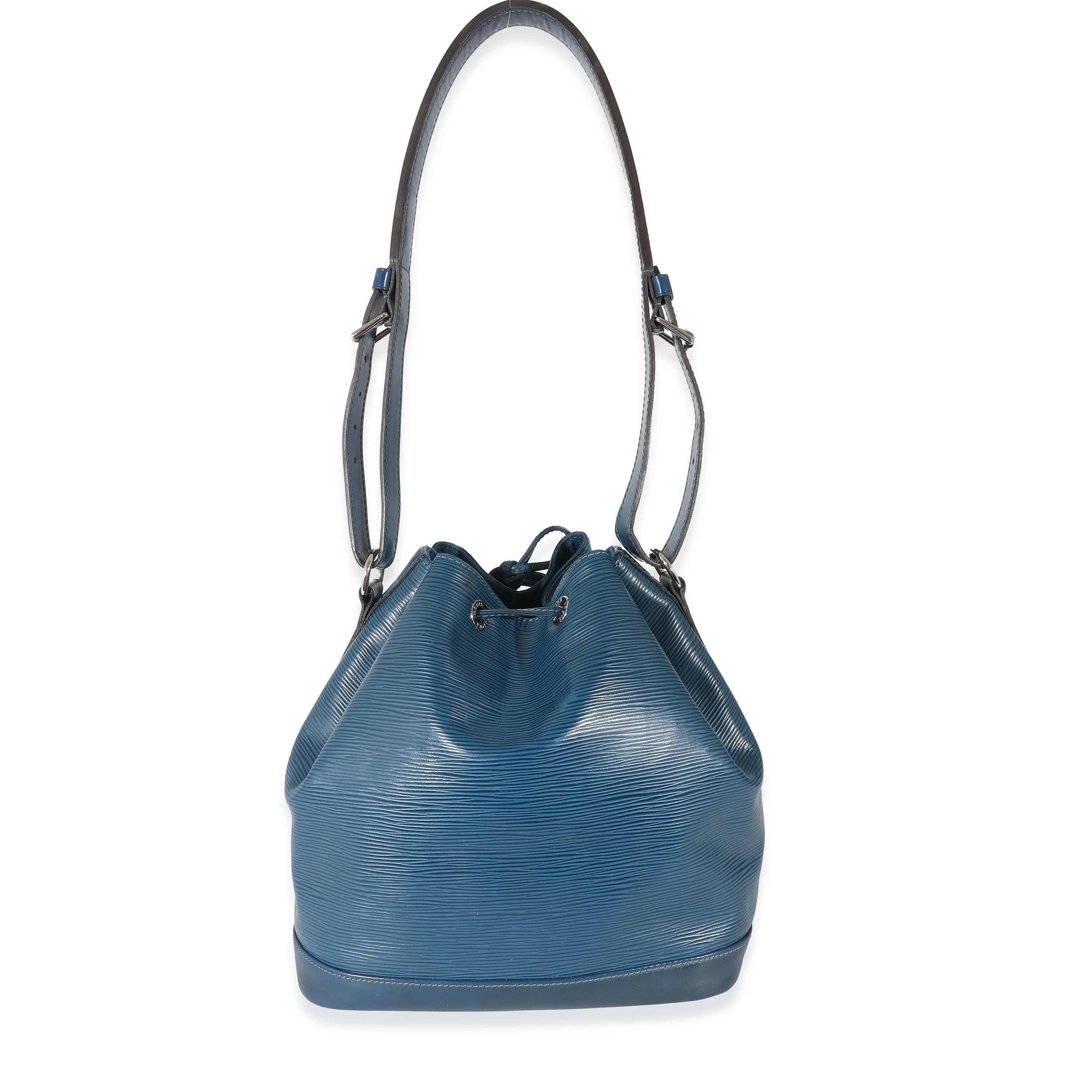 Louis Vuitton Blue Epi Noe PM - Image 4