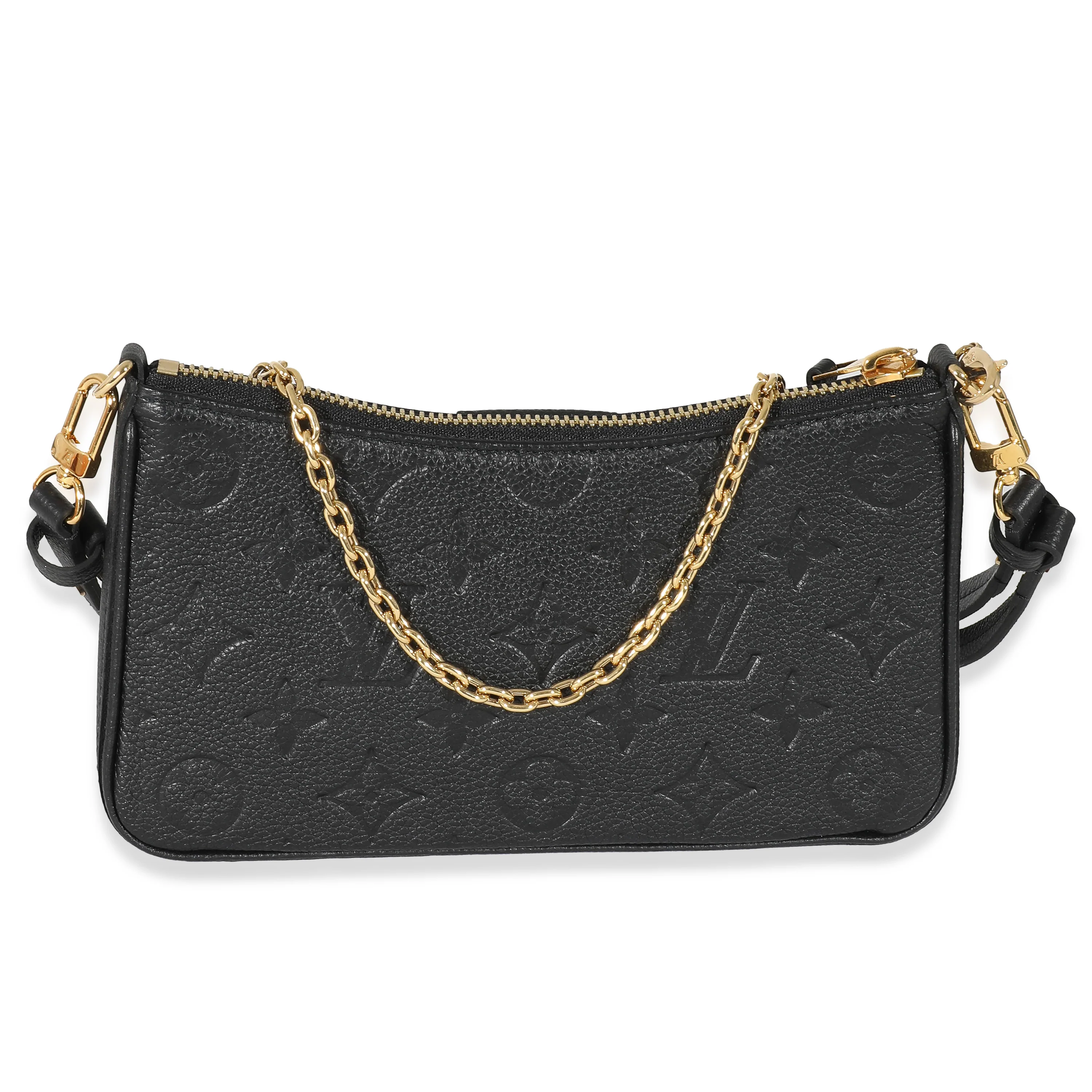 Louis Vuitton Black Empreinte Easy Pouch On Strap - Image 3