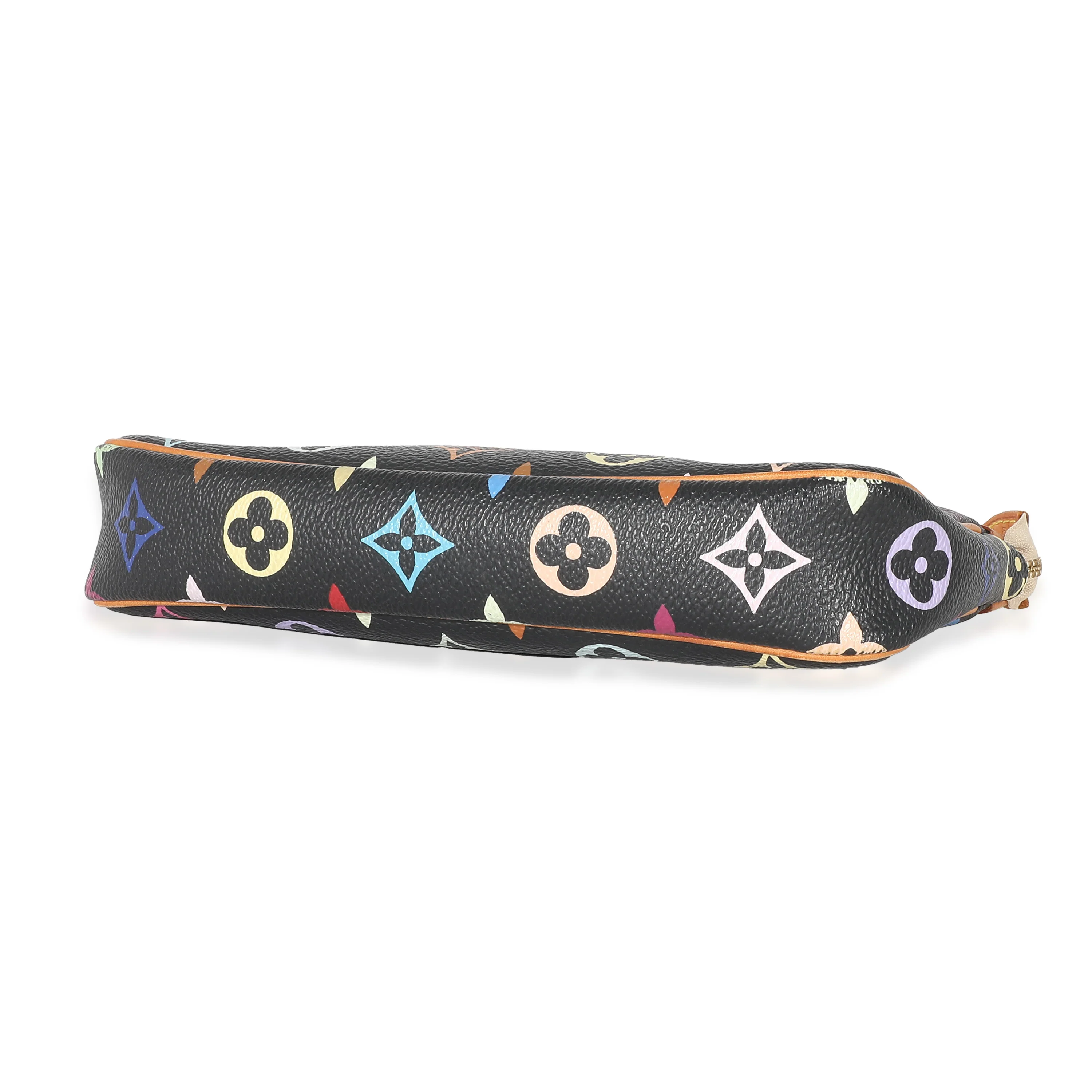 x Takashi Murakami Black Multicolor Canvas Pochette Accessories - Image 5