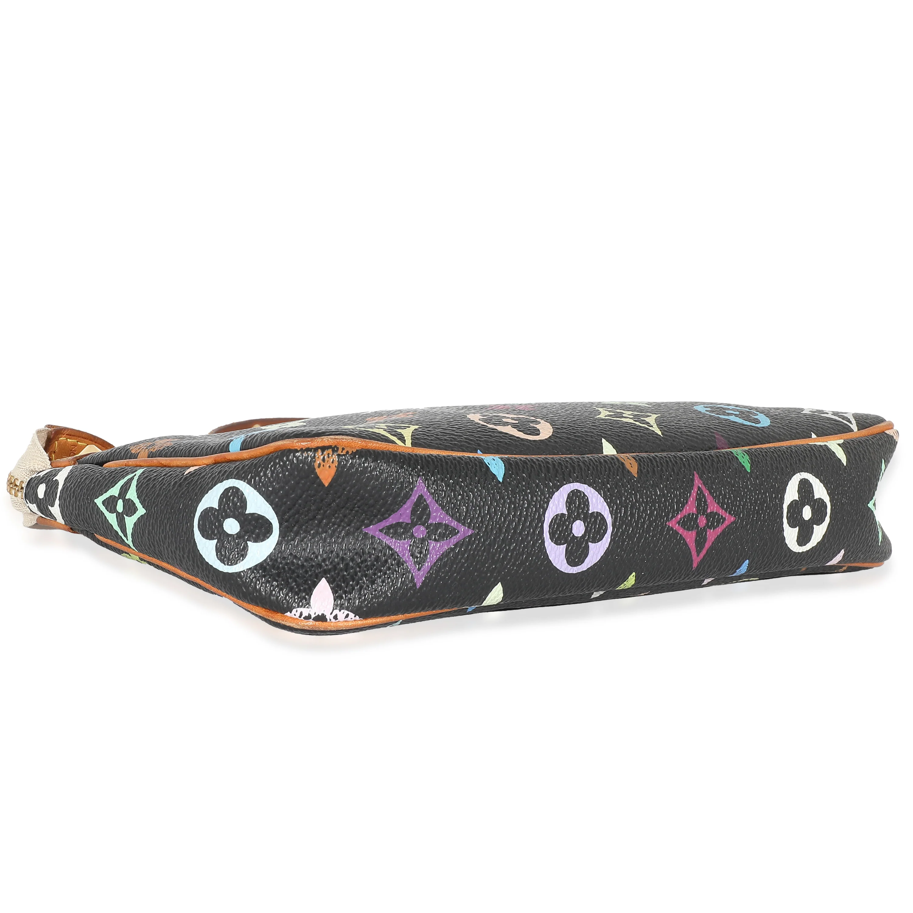 x Takashi Murakami Black Multicolore Canvas Pochette Accessoires - Image 8