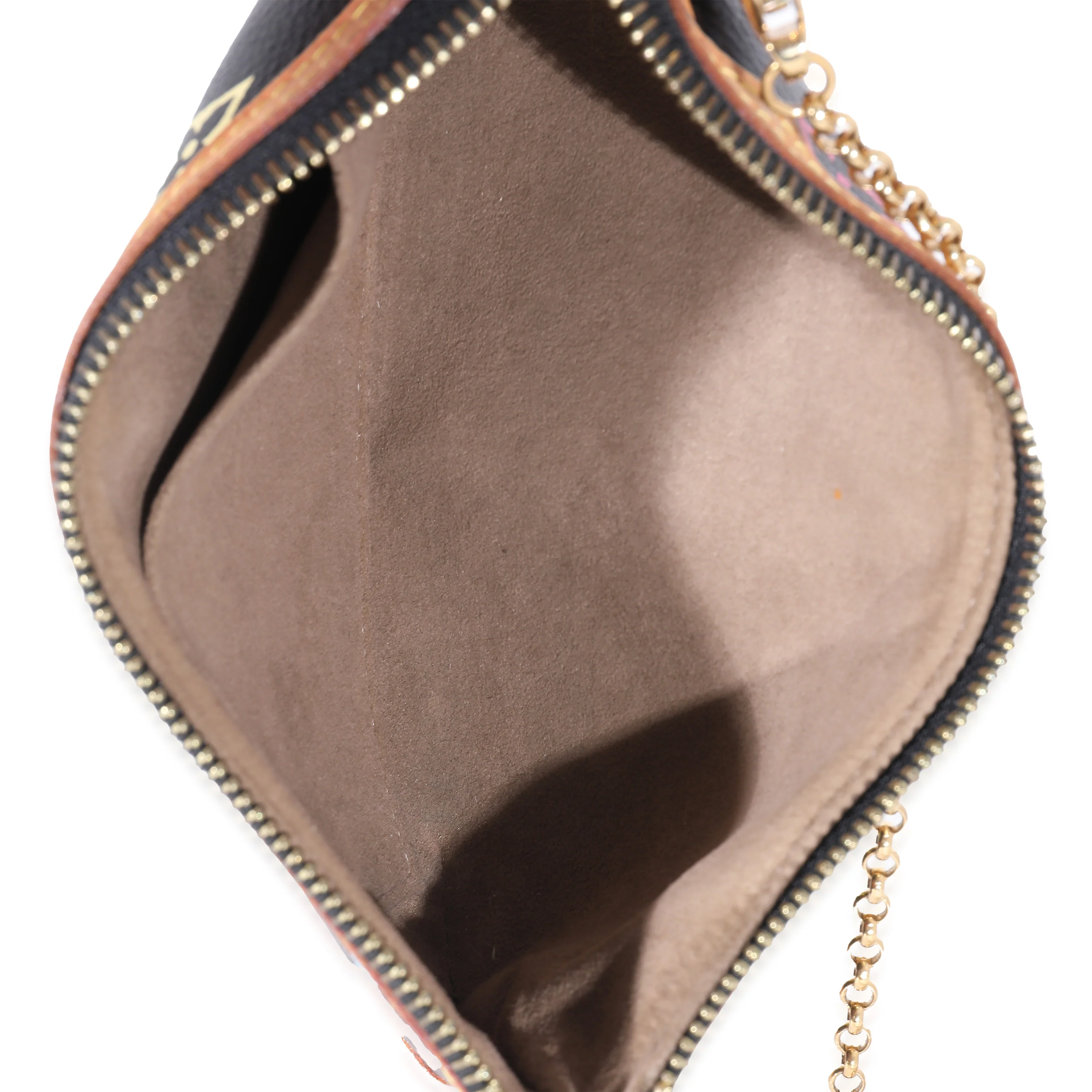 Louis Vuitton x Takashi Murakami Black Multicolor Canvas Milla Pochette - Image 7
