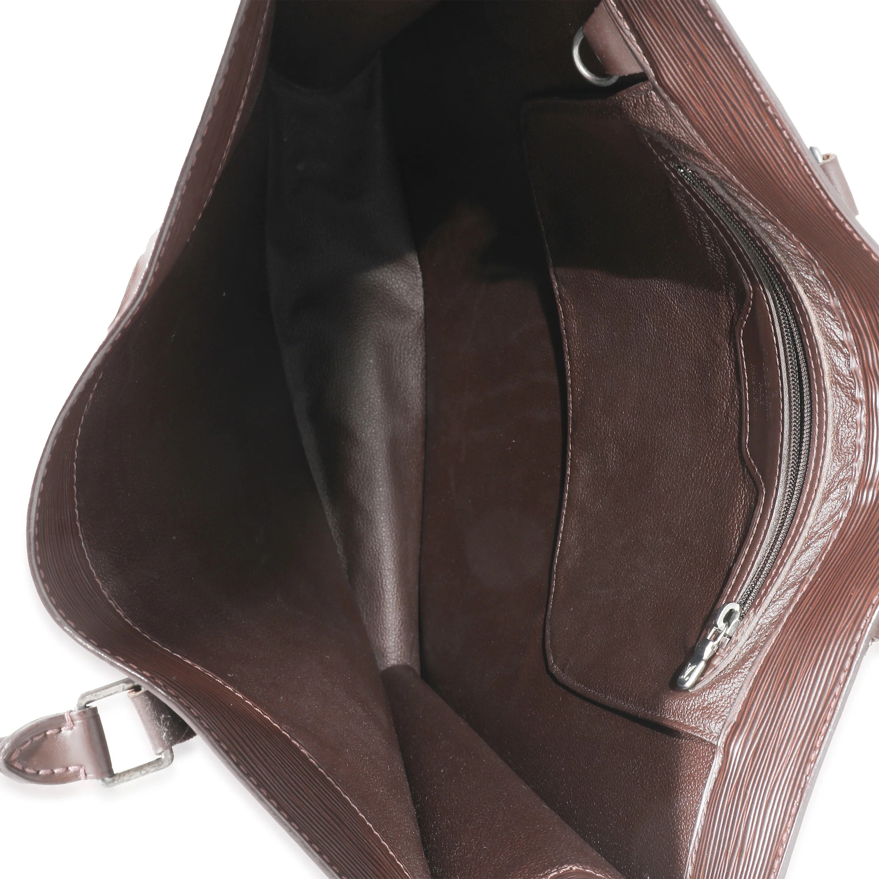Louis Vuitton Brown Epi Sac Plat - Image 7