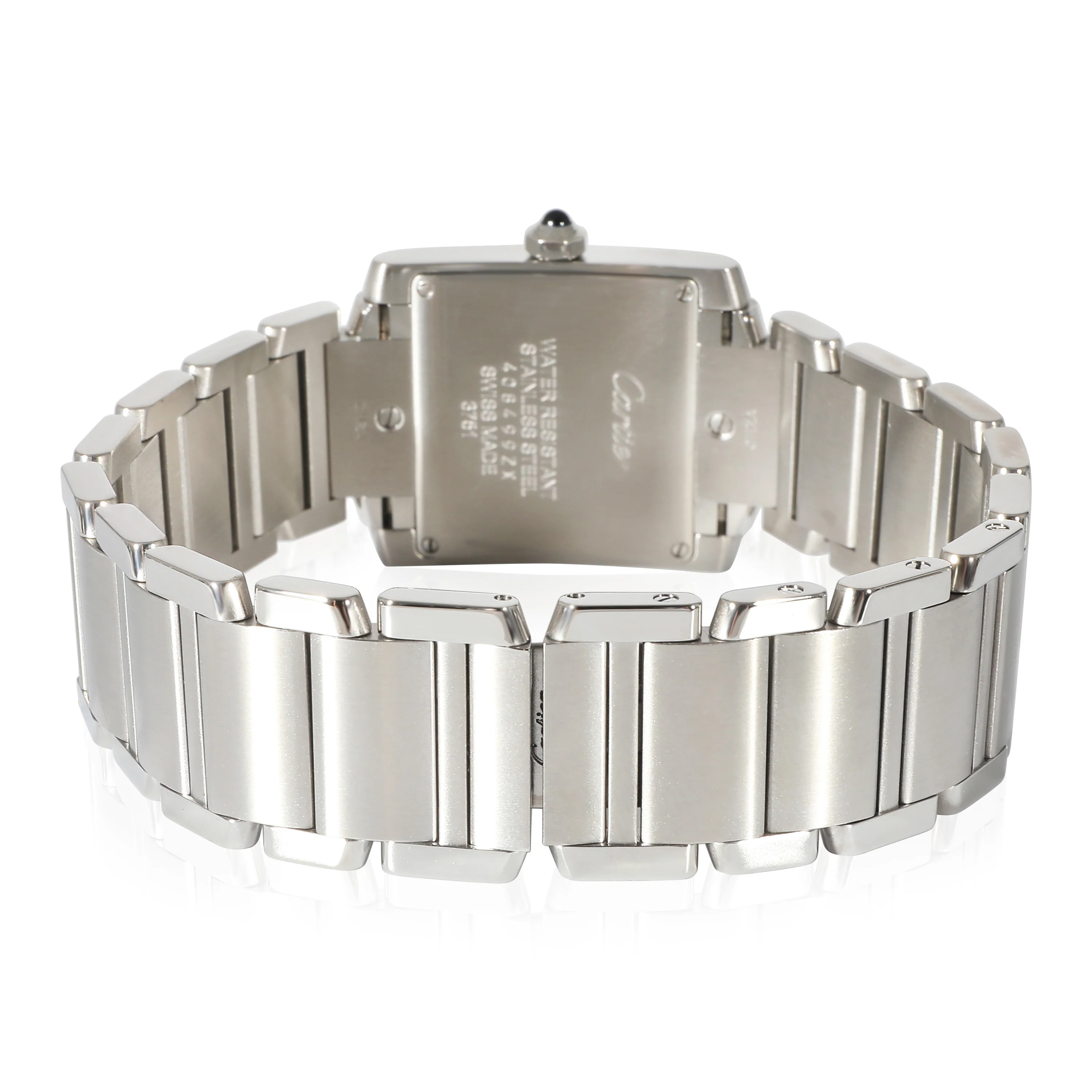 Cartier Tank Francaise WSTA0005 Unisex Watch in  Stainless Steel - Image 4