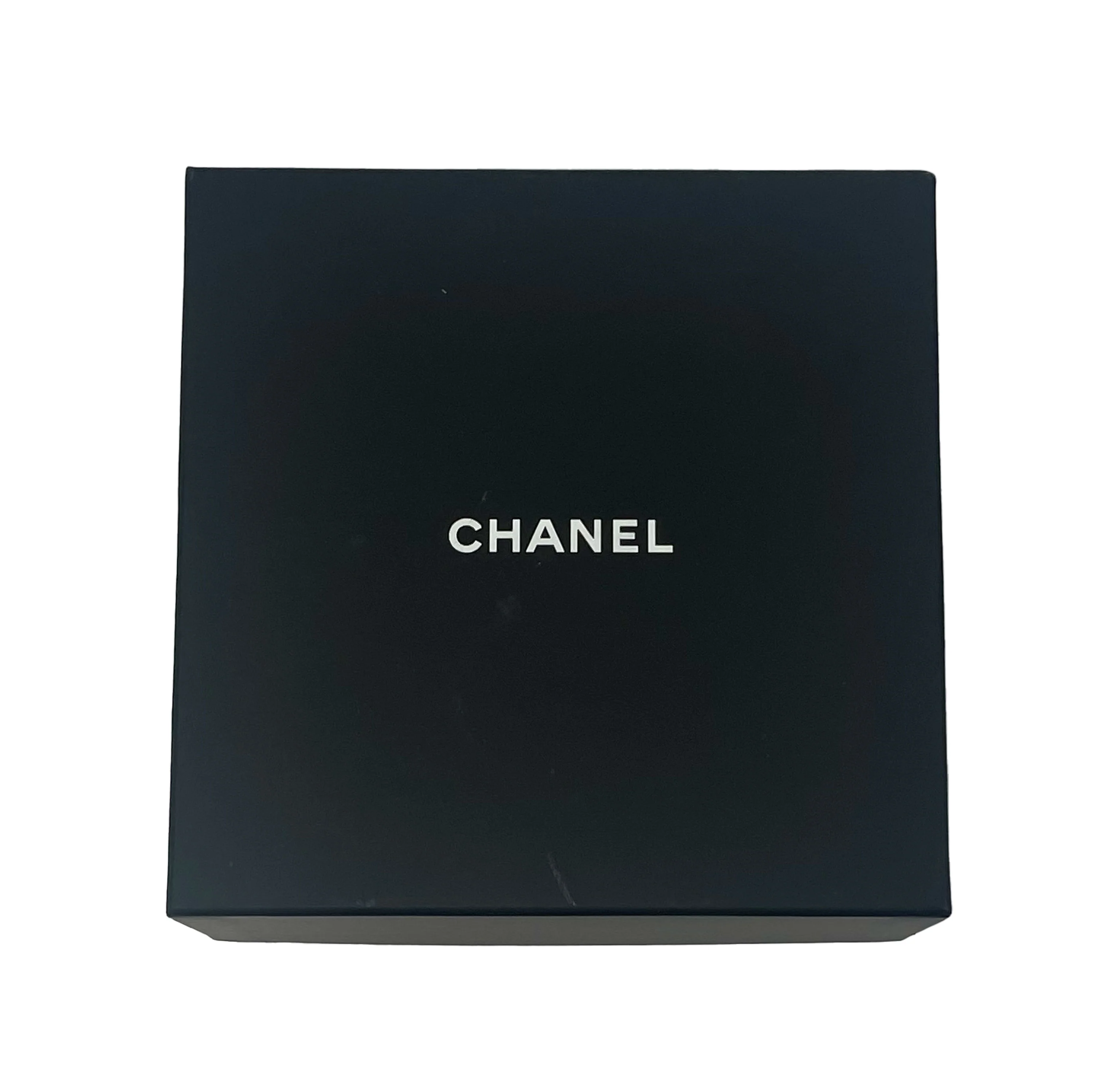 Gold Tone Chanel 2013 Double Curb Chain Choker With Faux Pearls - Image 4