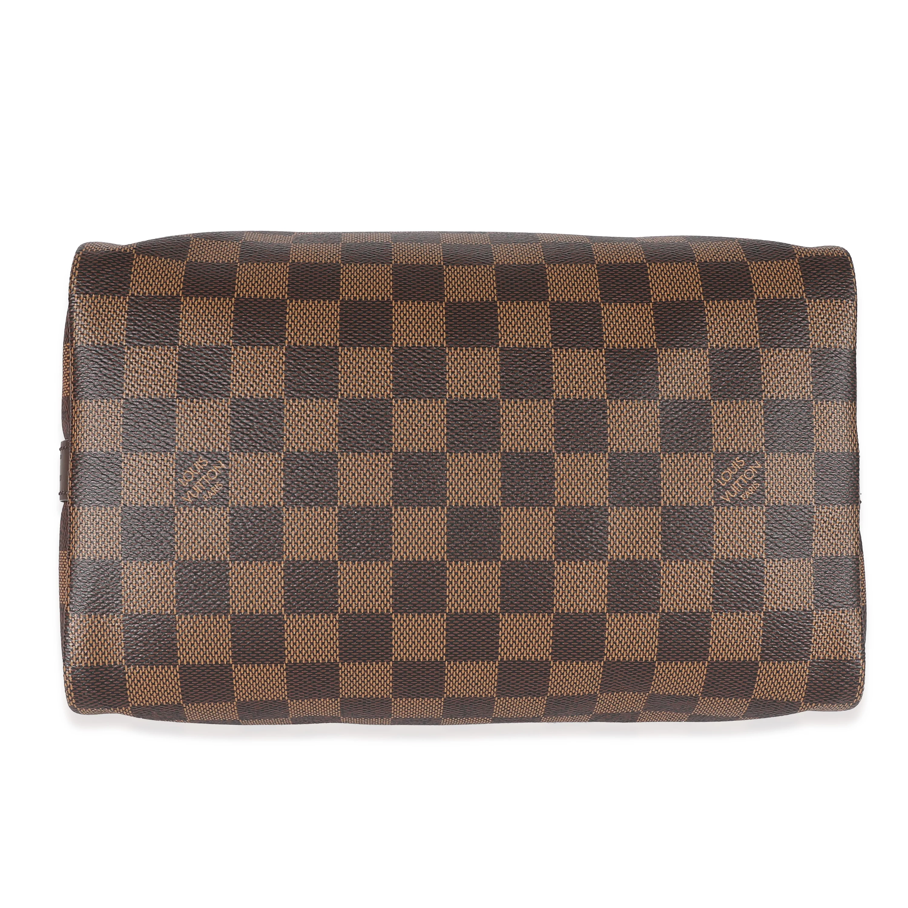 Louis Vuitton Damier Ebene Canvas Speedy Bandoulière 25 - Image 4