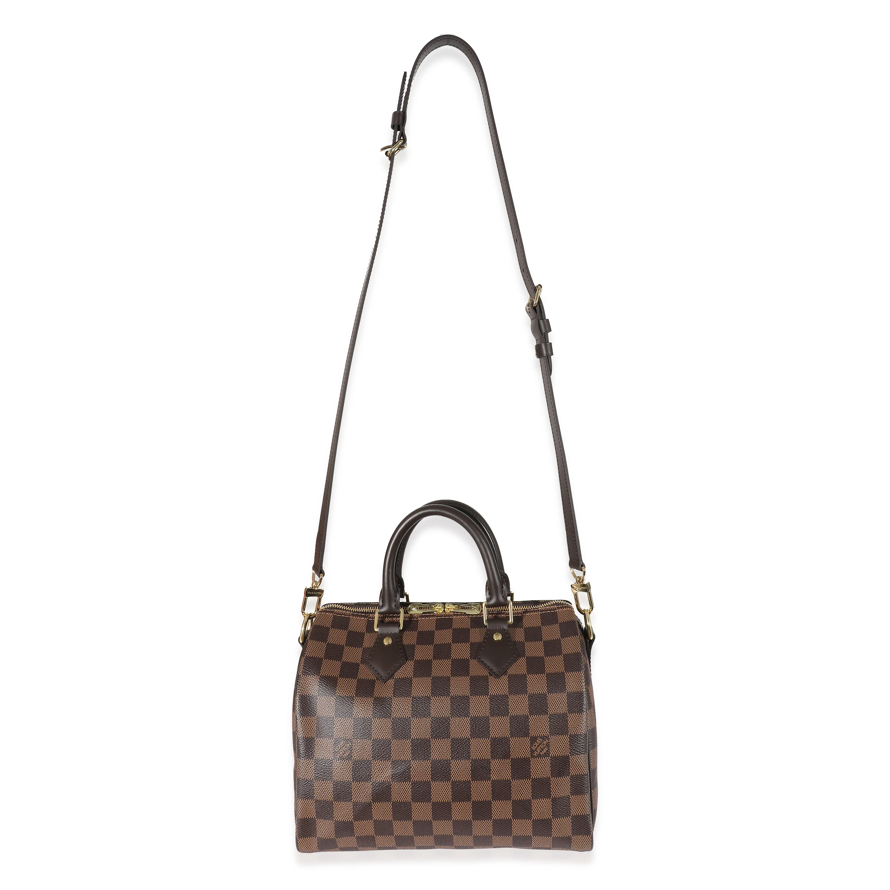 Louis Vuitton Damier Ebene Canvas Speedy Bandoulière 25 - Image 7