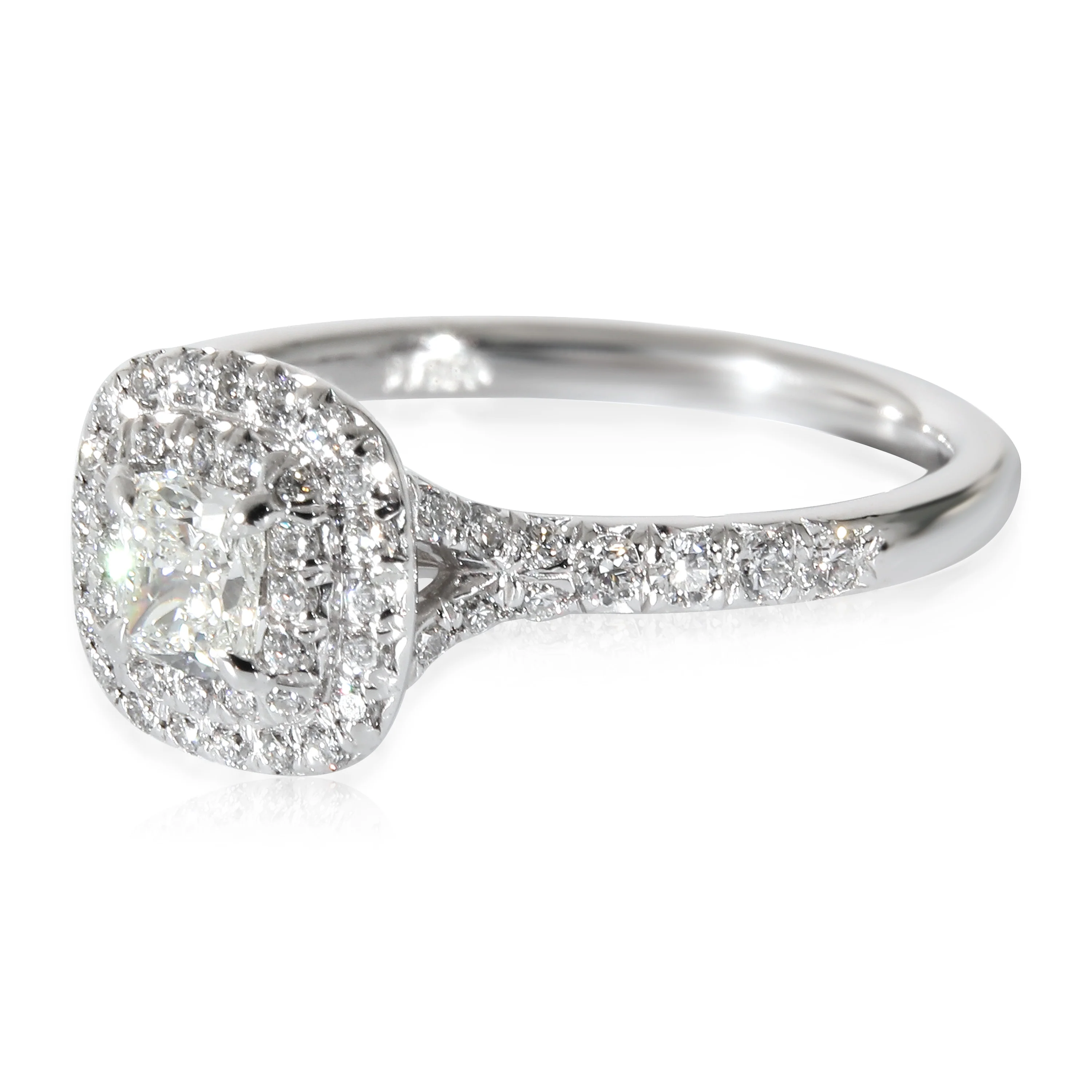 Tiffany & Co. Soleste Engagement Ring in  Platinum H VS1 0.57 CTW - Image 2