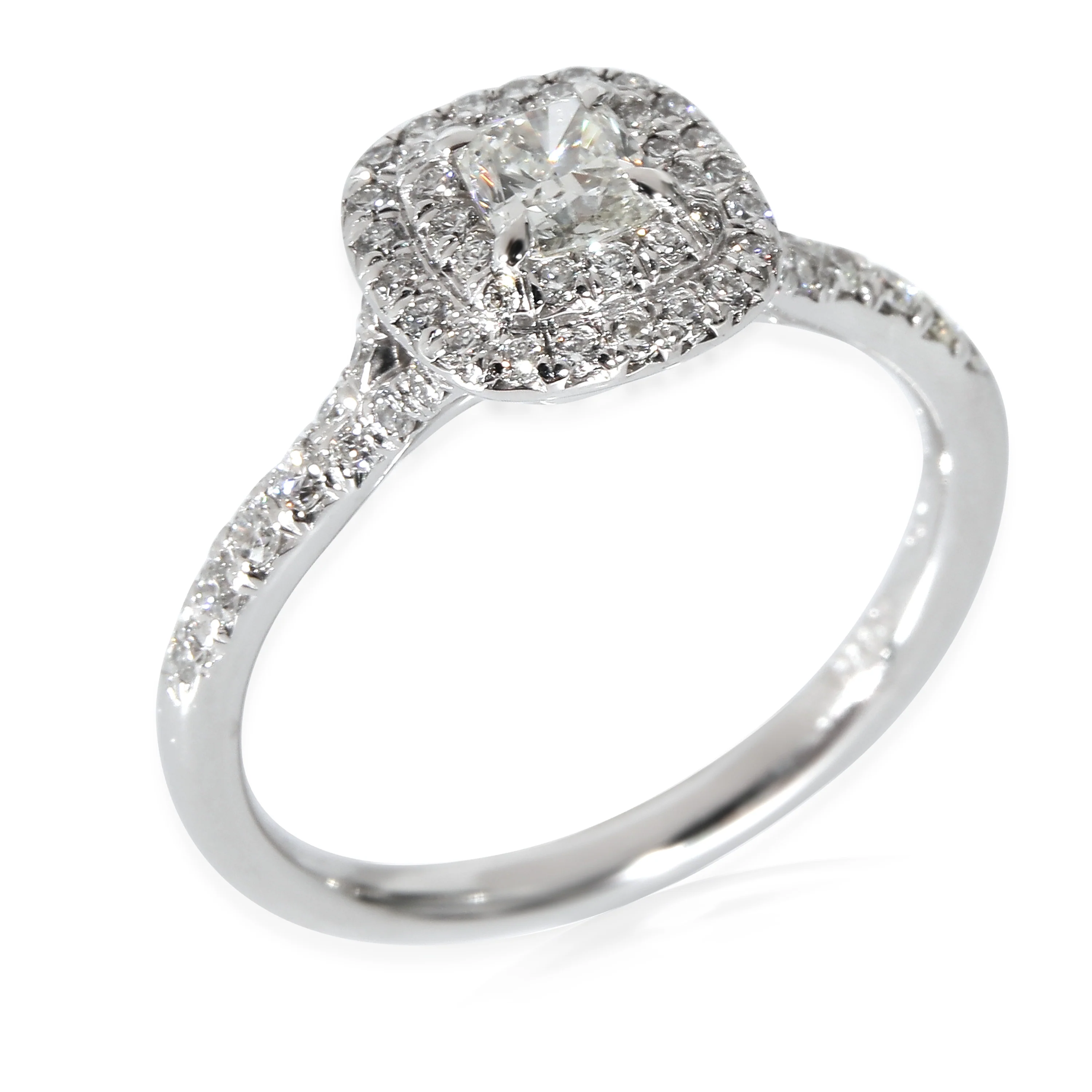 Tiffany & Co. Soleste Engagement Ring in  Platinum H VS1 0.57 CTW - Image 6