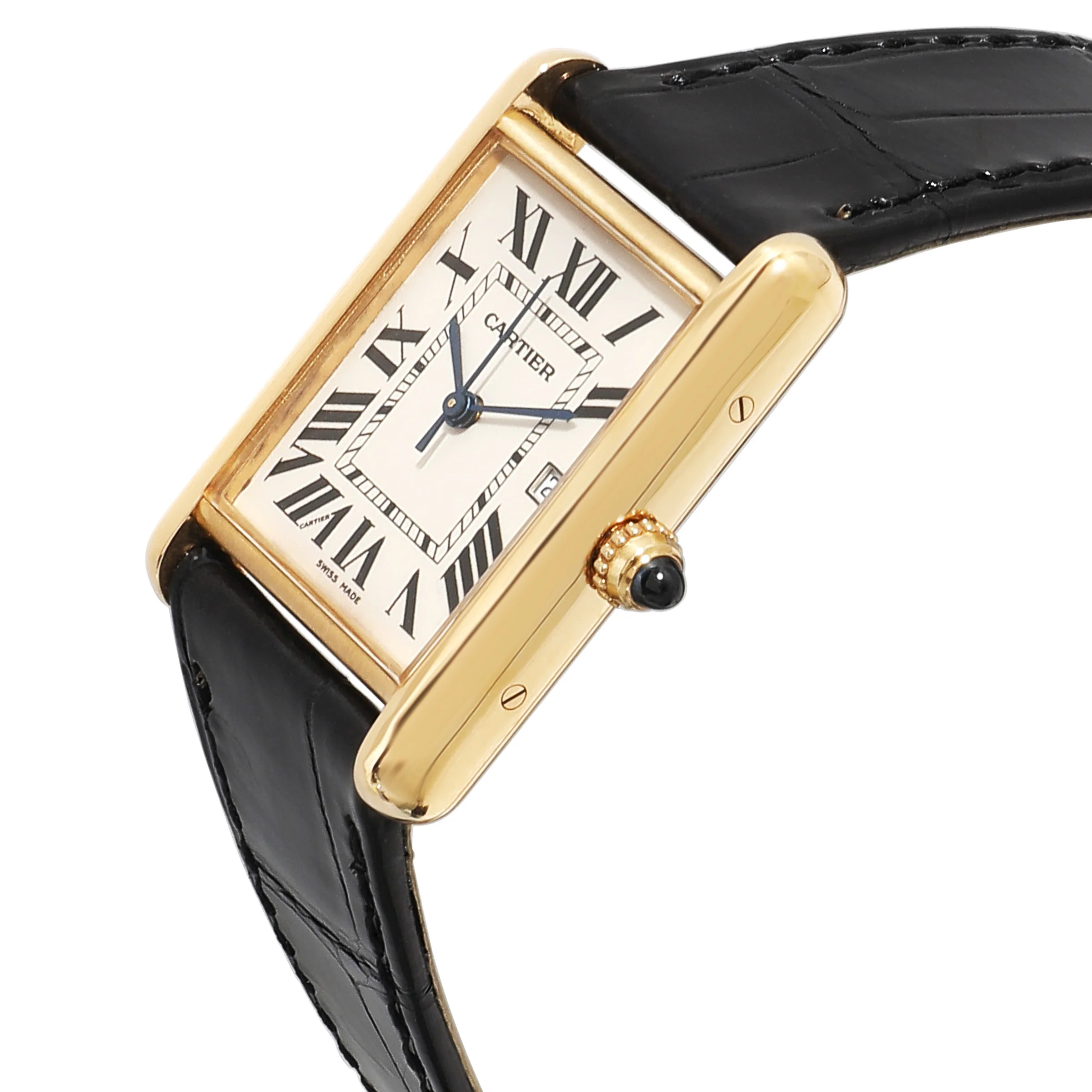 Cartier Tank Louis Cartier W159756 Unisex Watch in 18k Yellow Gold - Image 3