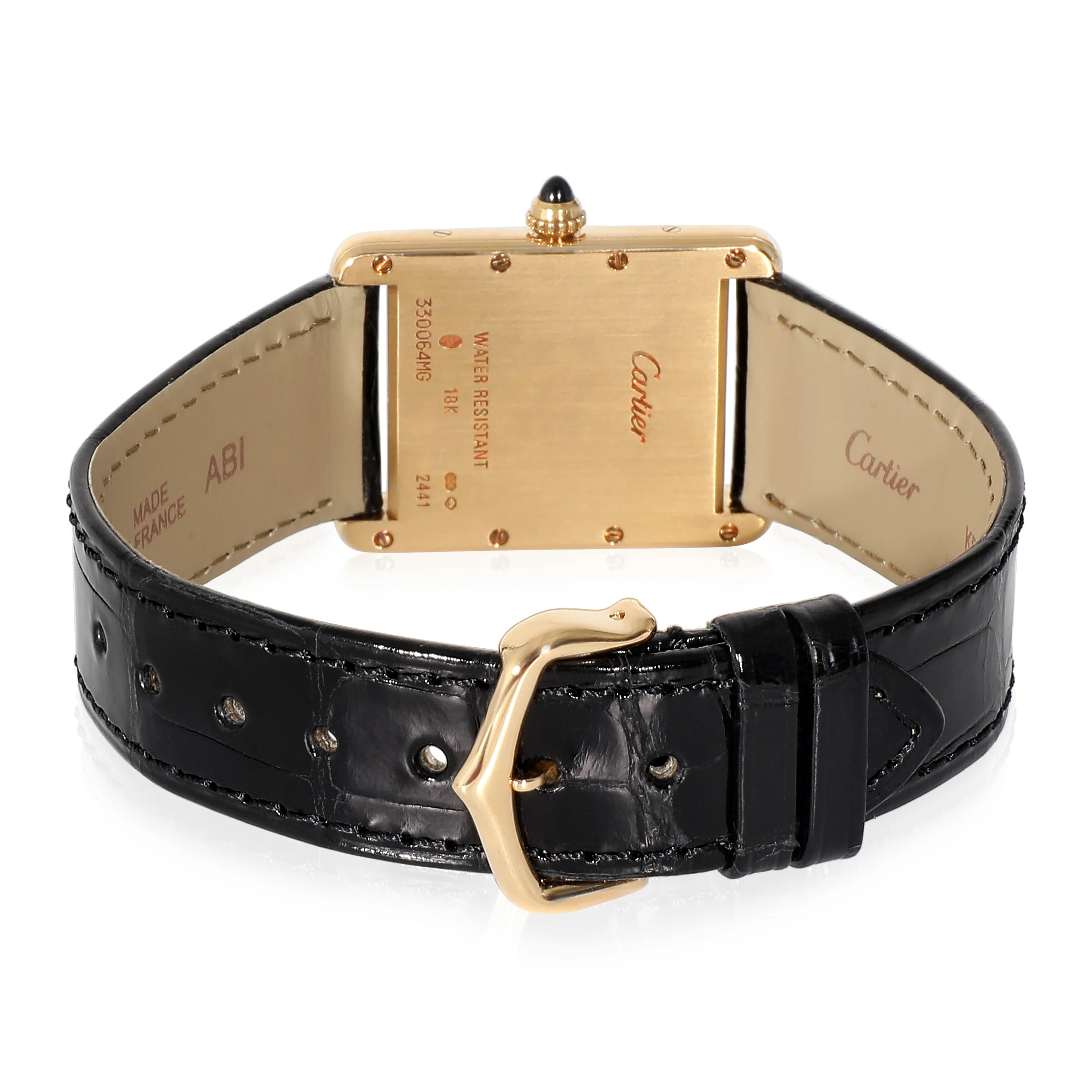 Cartier Tank Louis Cartier W159756 Unisex Watch in 18k Yellow Gold - Image 4