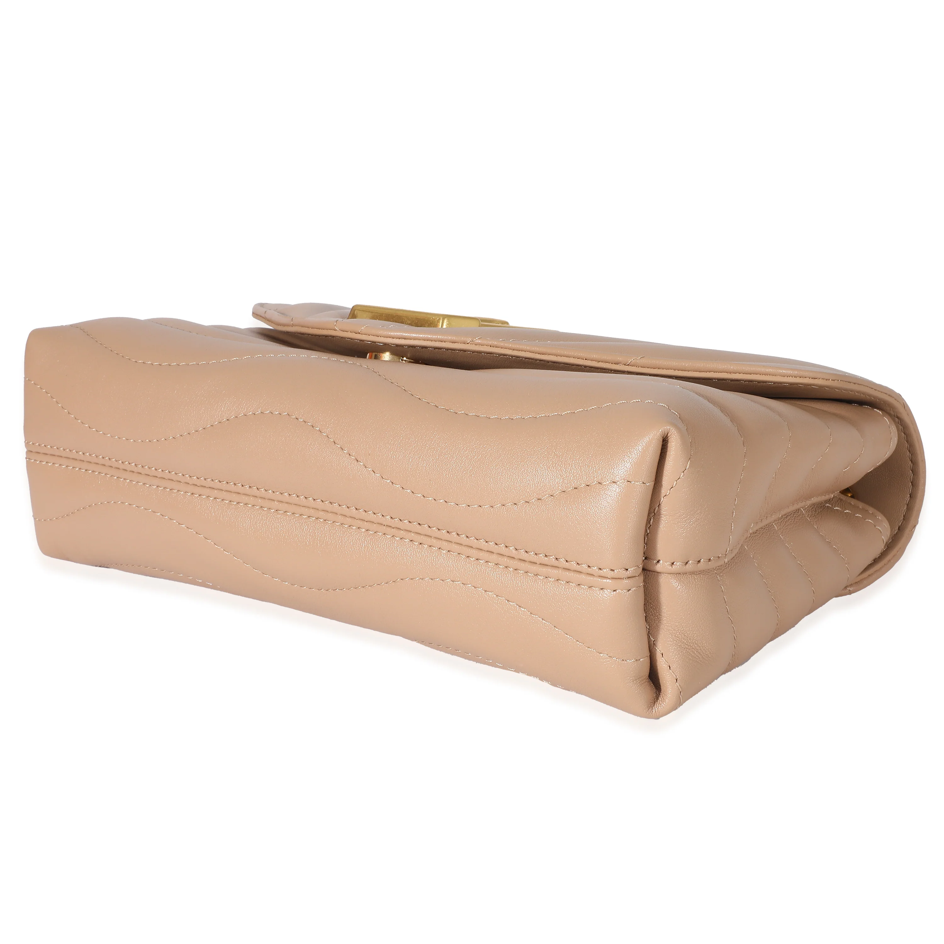 Louis Vuitton Noisette Calf Leather New Wave Chain MM - Image 7