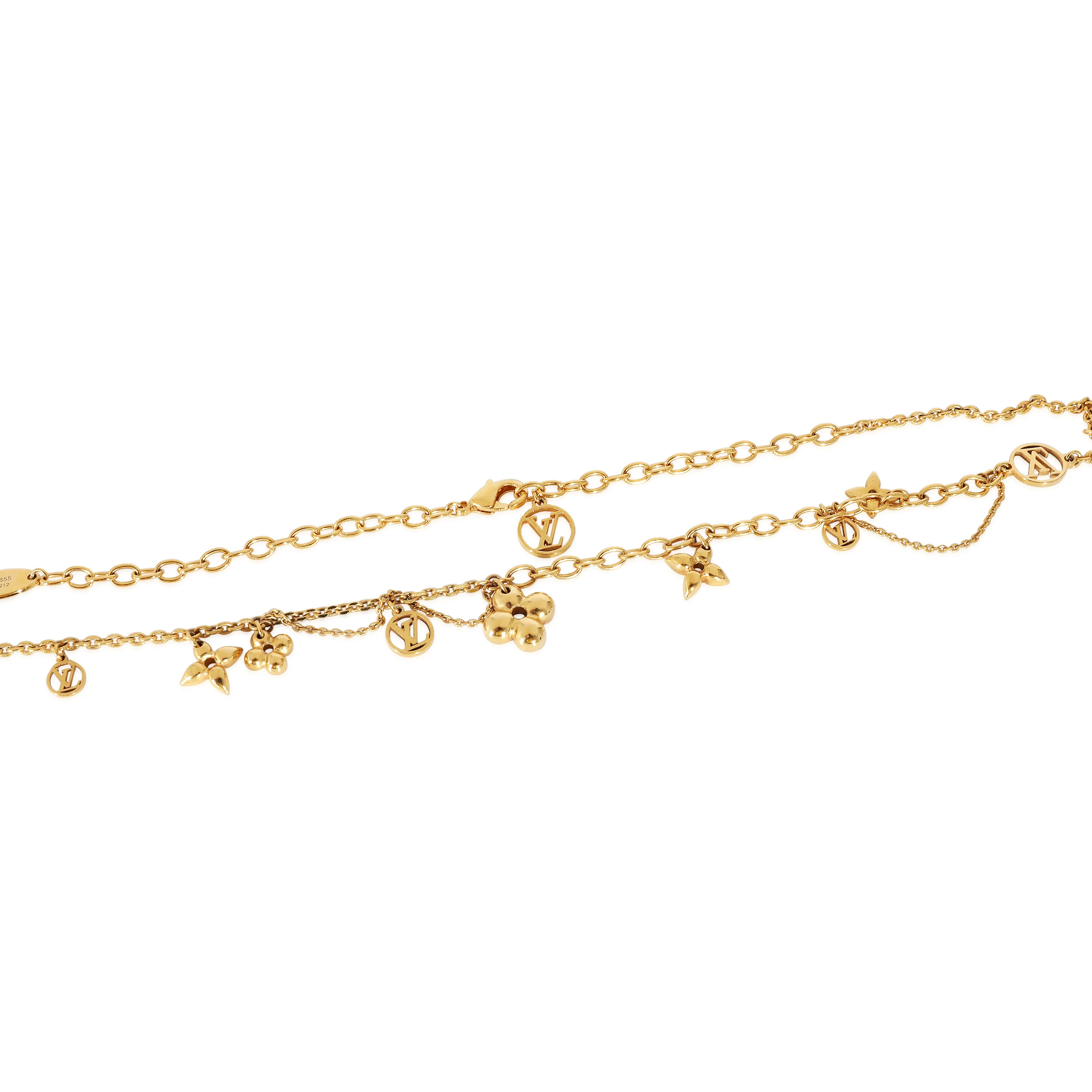 Louis Vuitton Blooming Supple Gold Plated Necklace - Image 2
