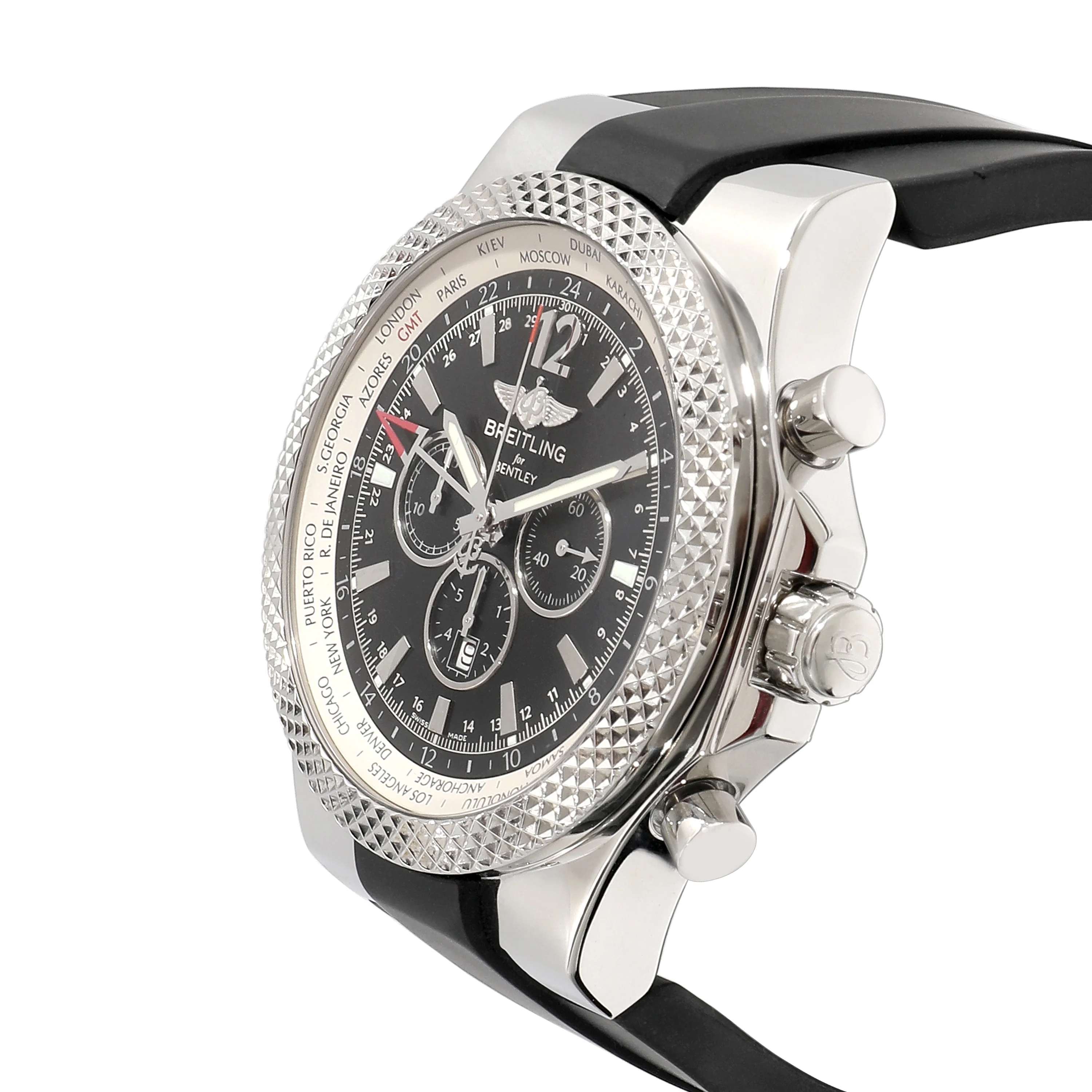 Breitling Bentley GMT A4736212/B919 Mens Watch in Stainless Steel - Image 3