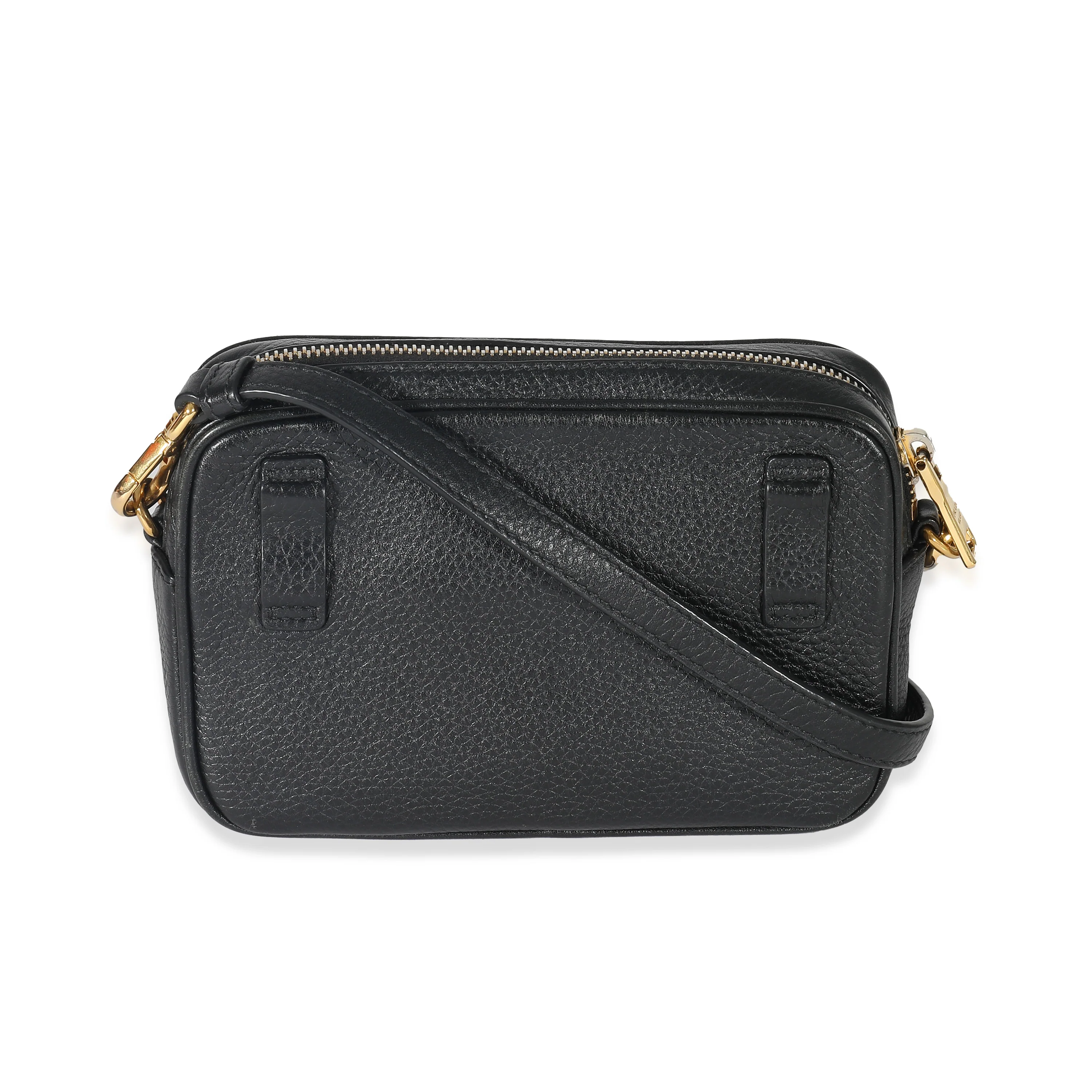 Prada Black Vitello Daino Convertible Belt Bag - Image 3