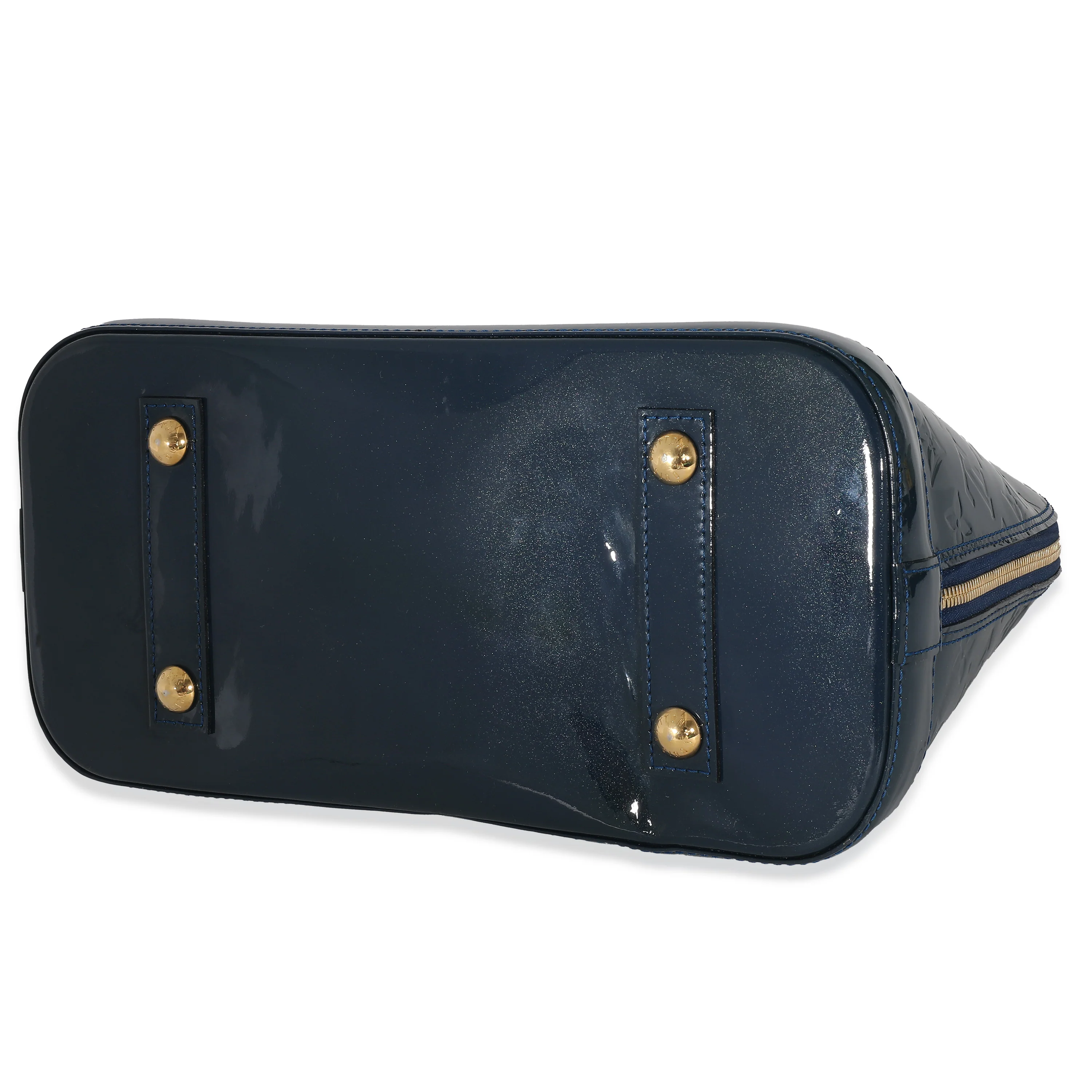 Louis Vuitton Blue Nuit Vernis Alma PM - Image 5