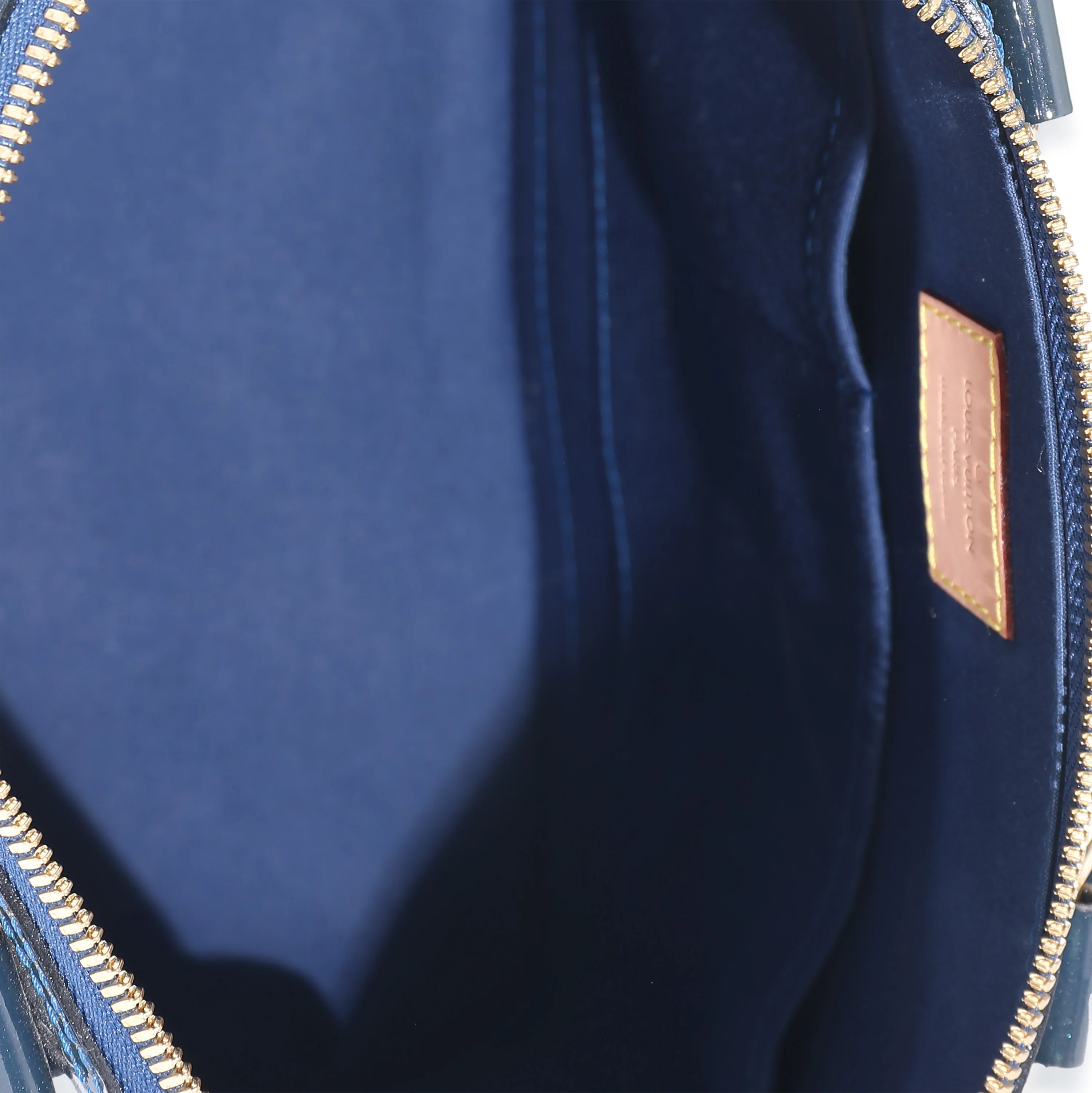 Louis Vuitton Blue Nuit Vernis Alma PM - Image 7