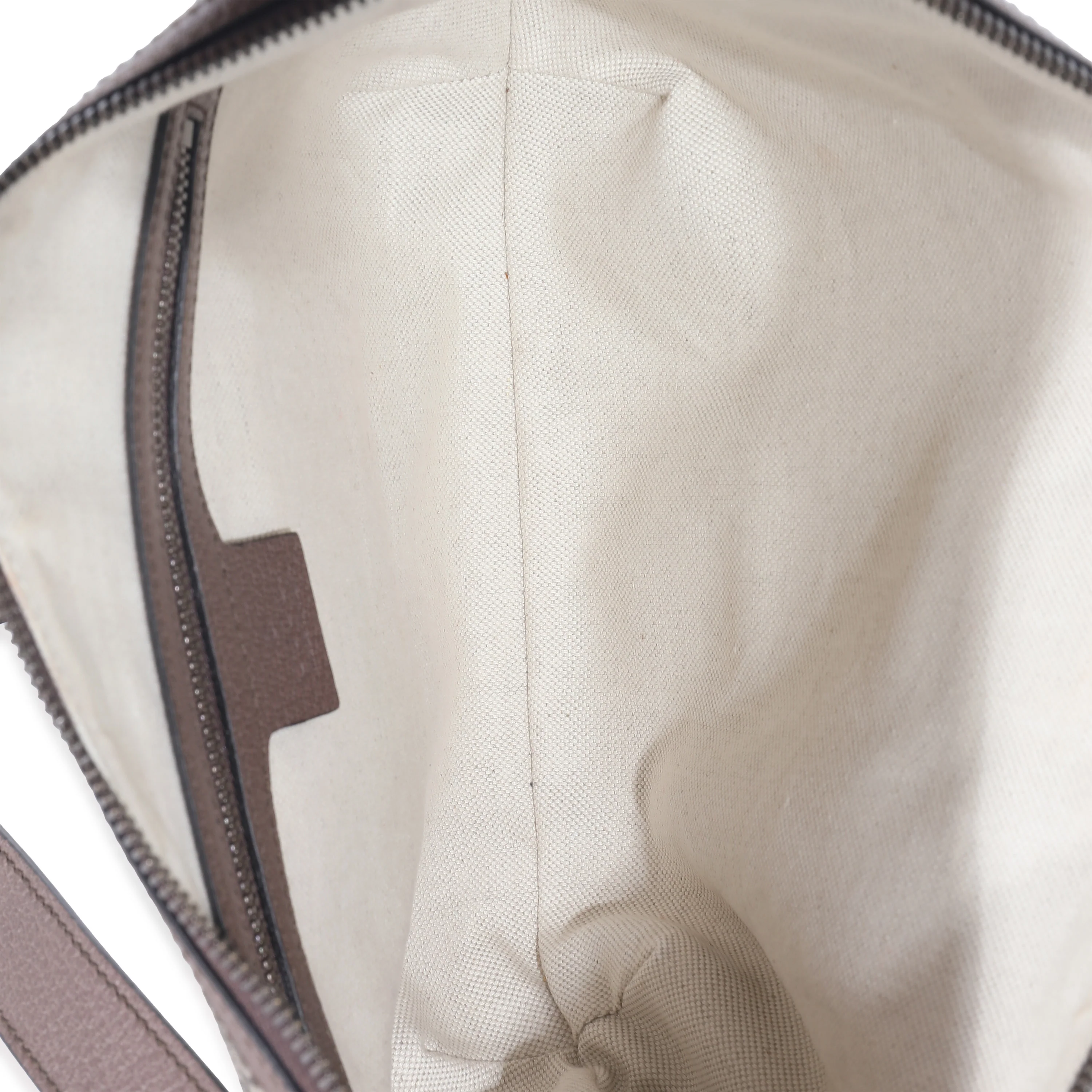 Gucci GG Supreme Web Small Ophidia Half Moon Hobo - Image 4