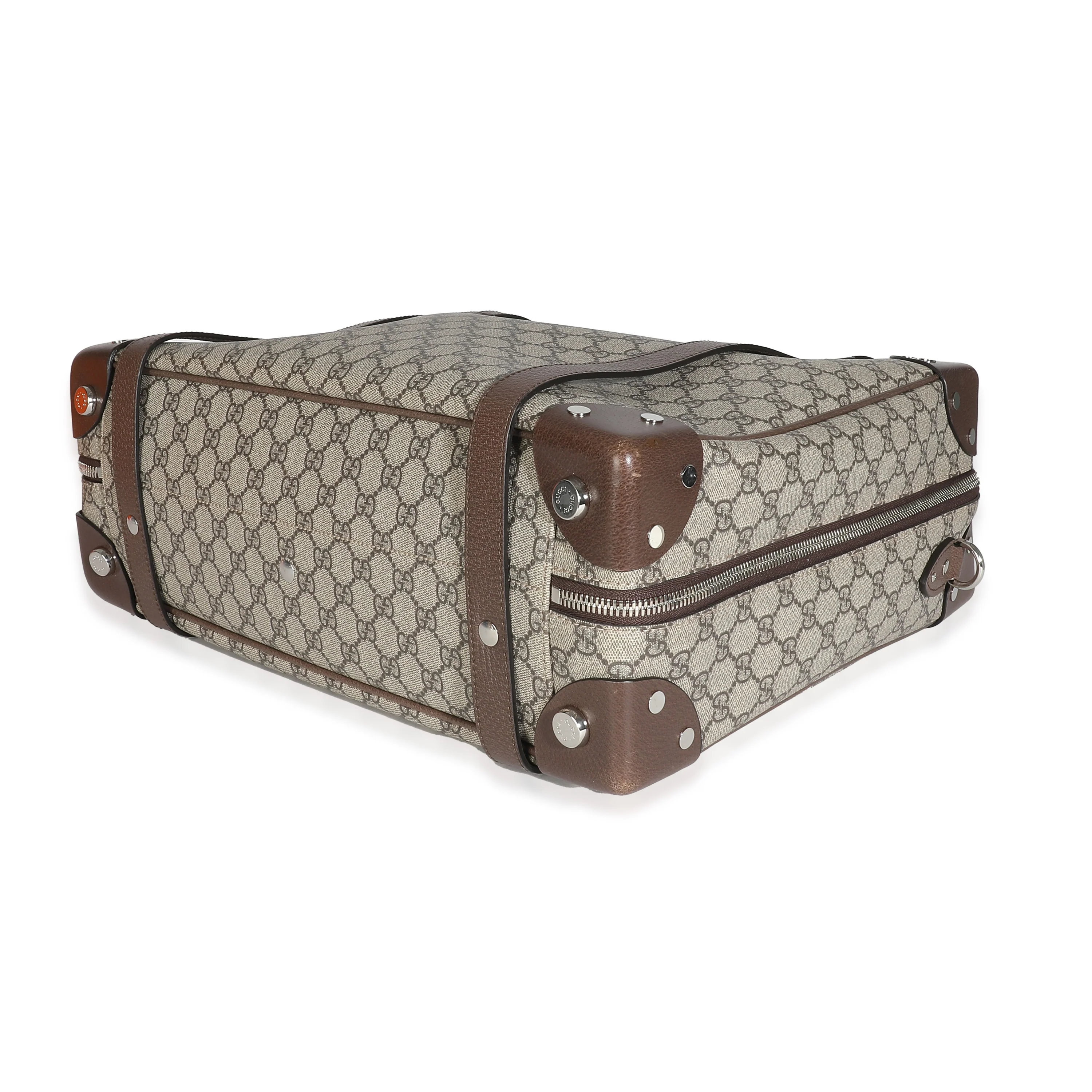 Beige GG Supreme Trunk Holdall Tote - Image 5