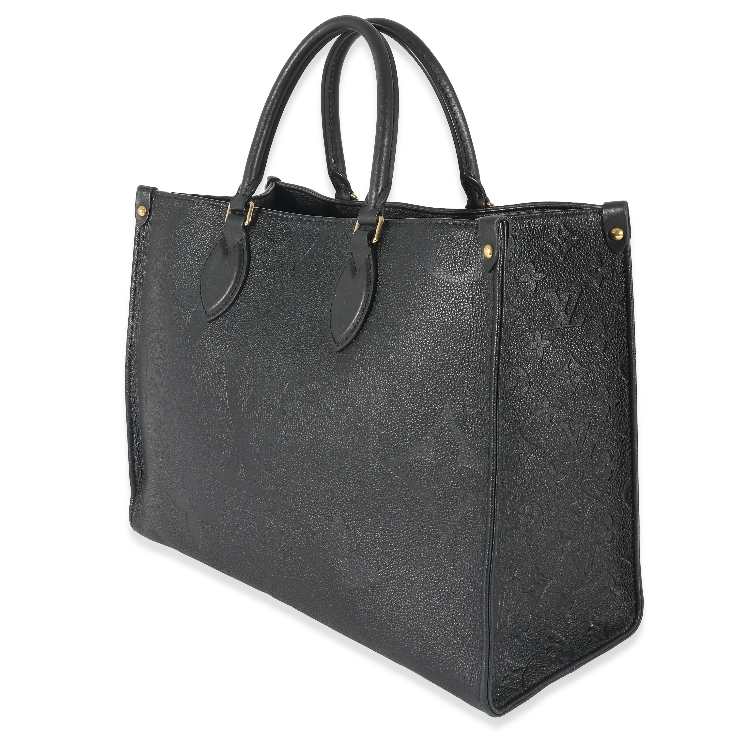 Black Monogram Empreinte Giant Onthego MM - Image 2