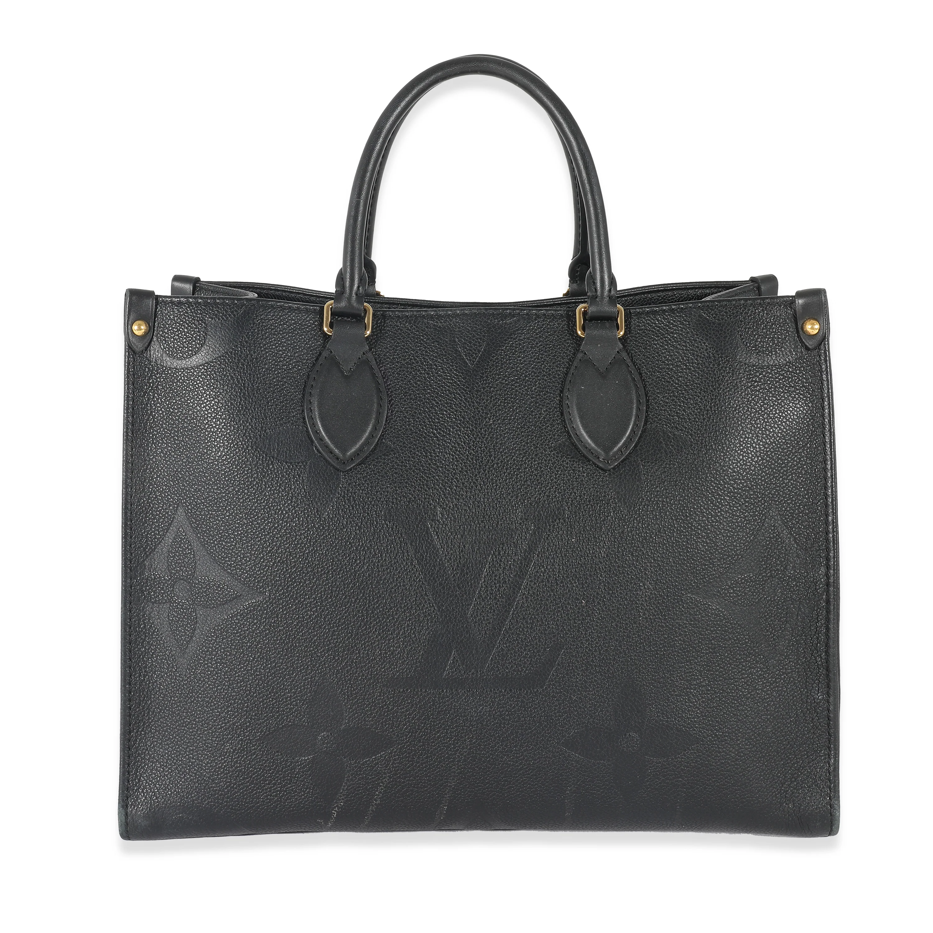 Black Monogram Empreinte Giant Onthego MM - Image 3