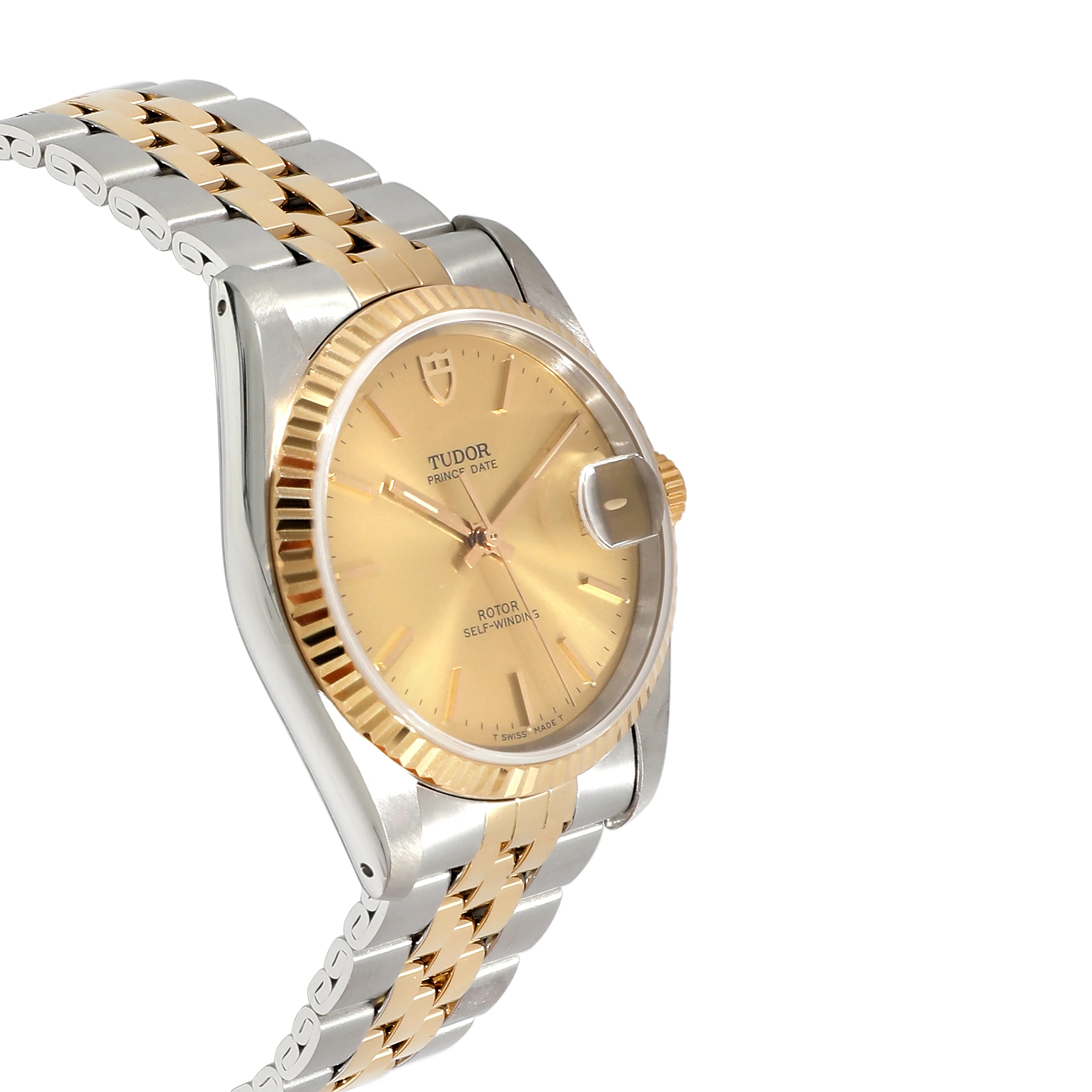 Tudor Prince Date 74033 Mens Watch in 18kt Stainless Steel/Yellow Gold - Image 2