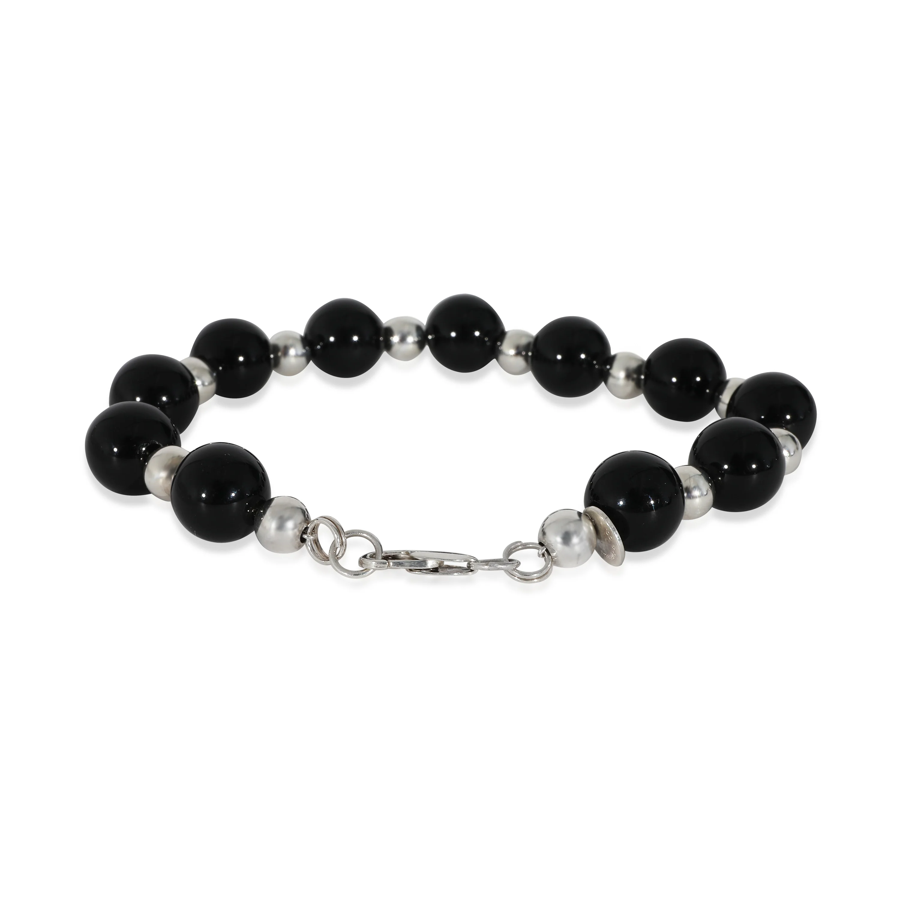 Tiffany & Co. Onyx Bracelet in Sterling Silver - Image 3