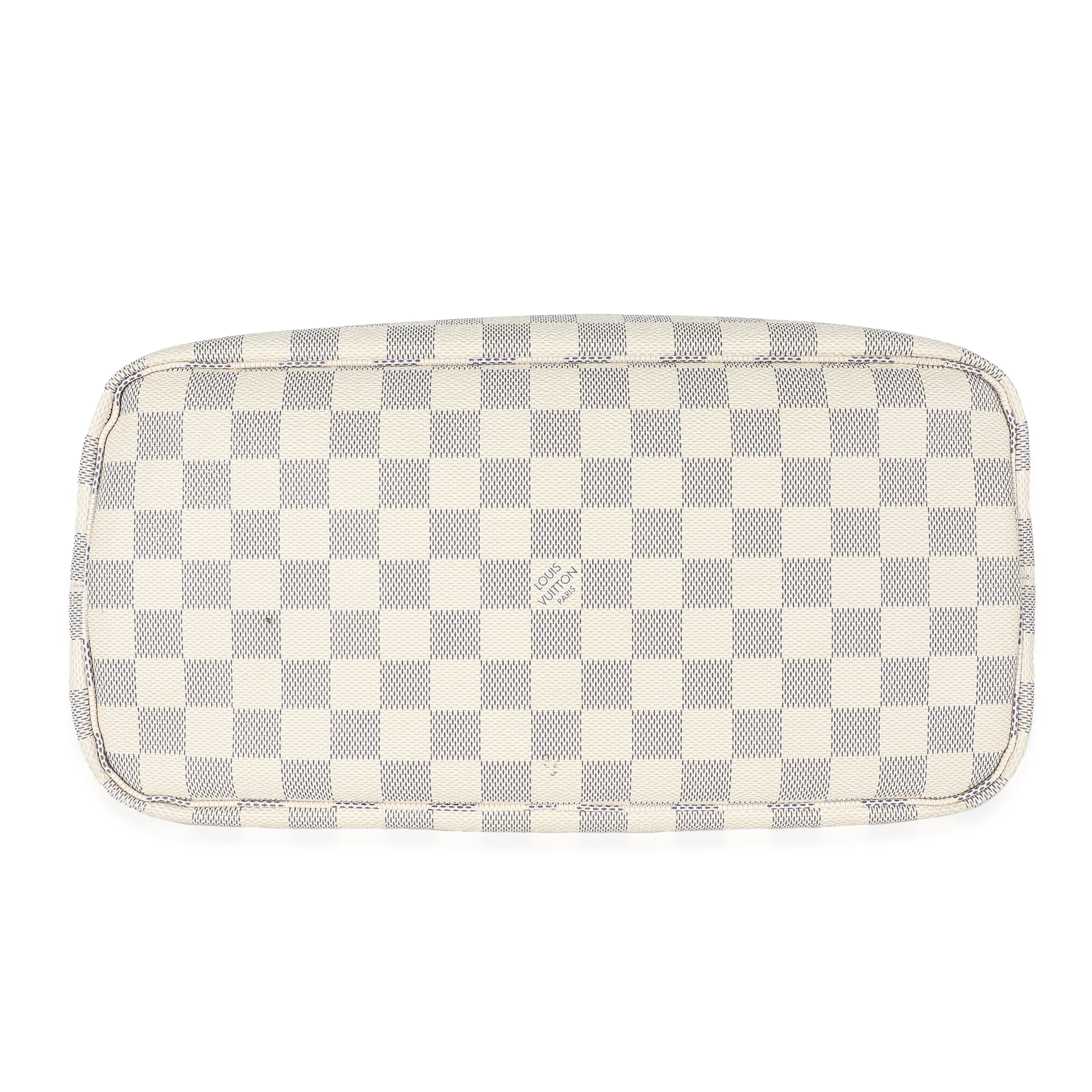 Louis Vuitton Damier Azur Canvas Braided Neverfull MM - Image 5