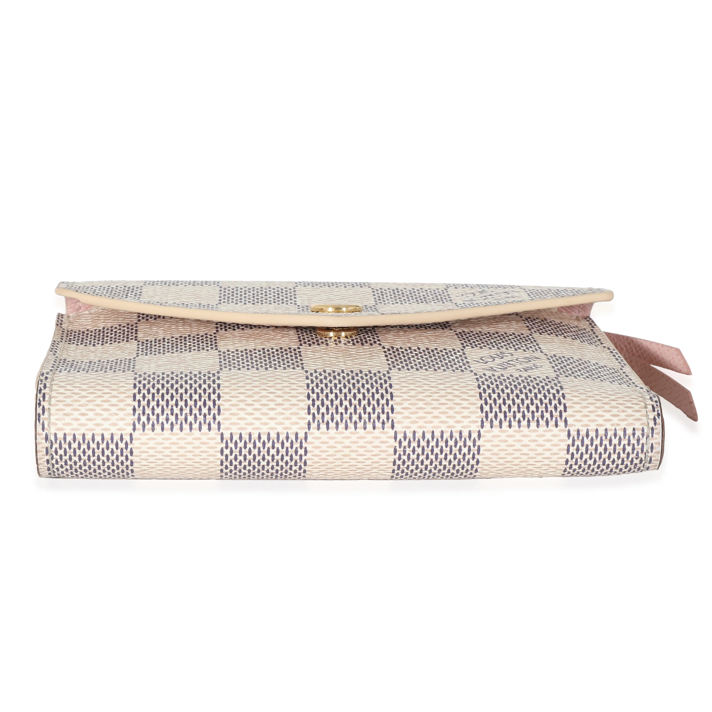 Louis Vuitton Damier Azur Canvas Victorine Wallet - Image 4