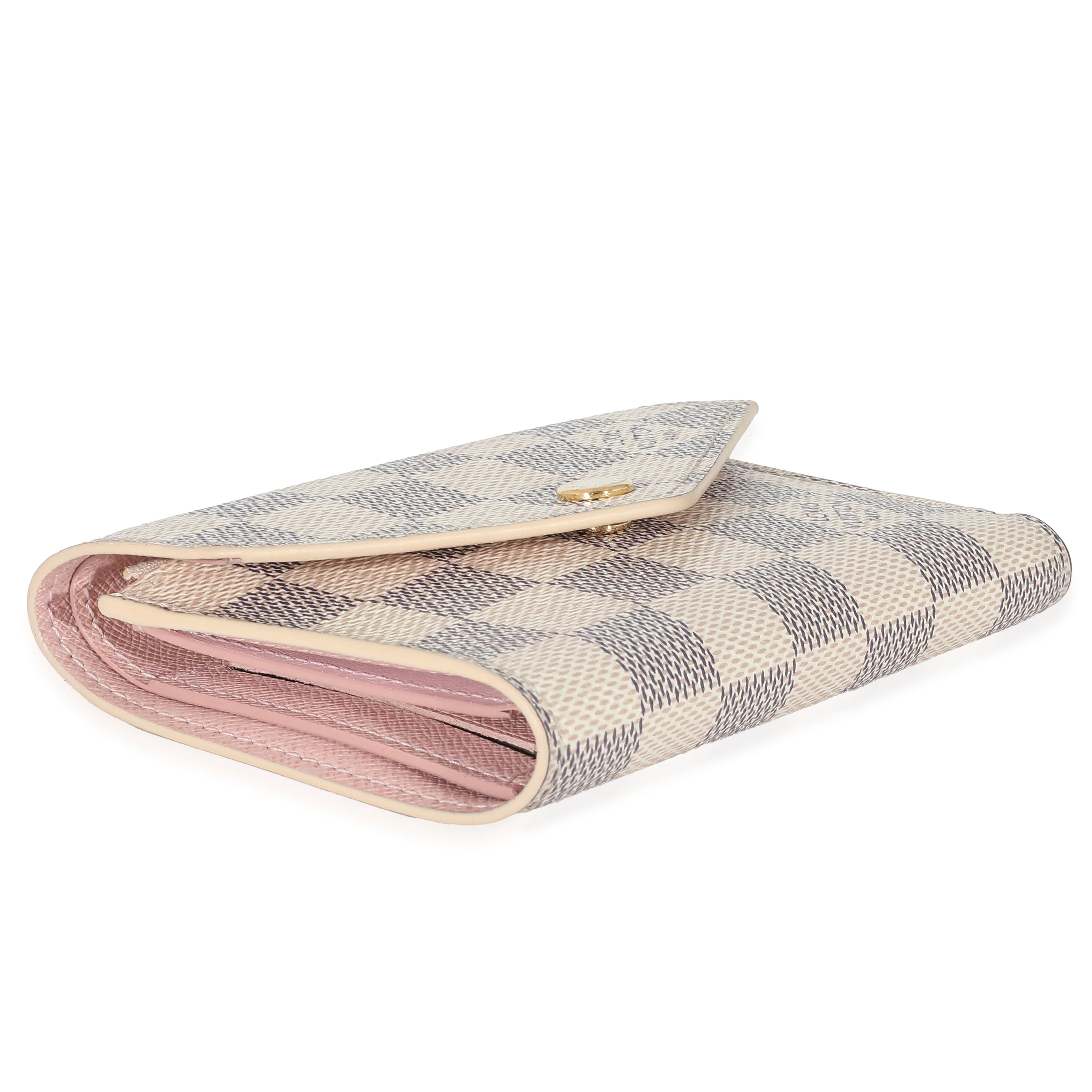 Louis Vuitton Damier Azur Canvas Victorine Wallet - Image 5