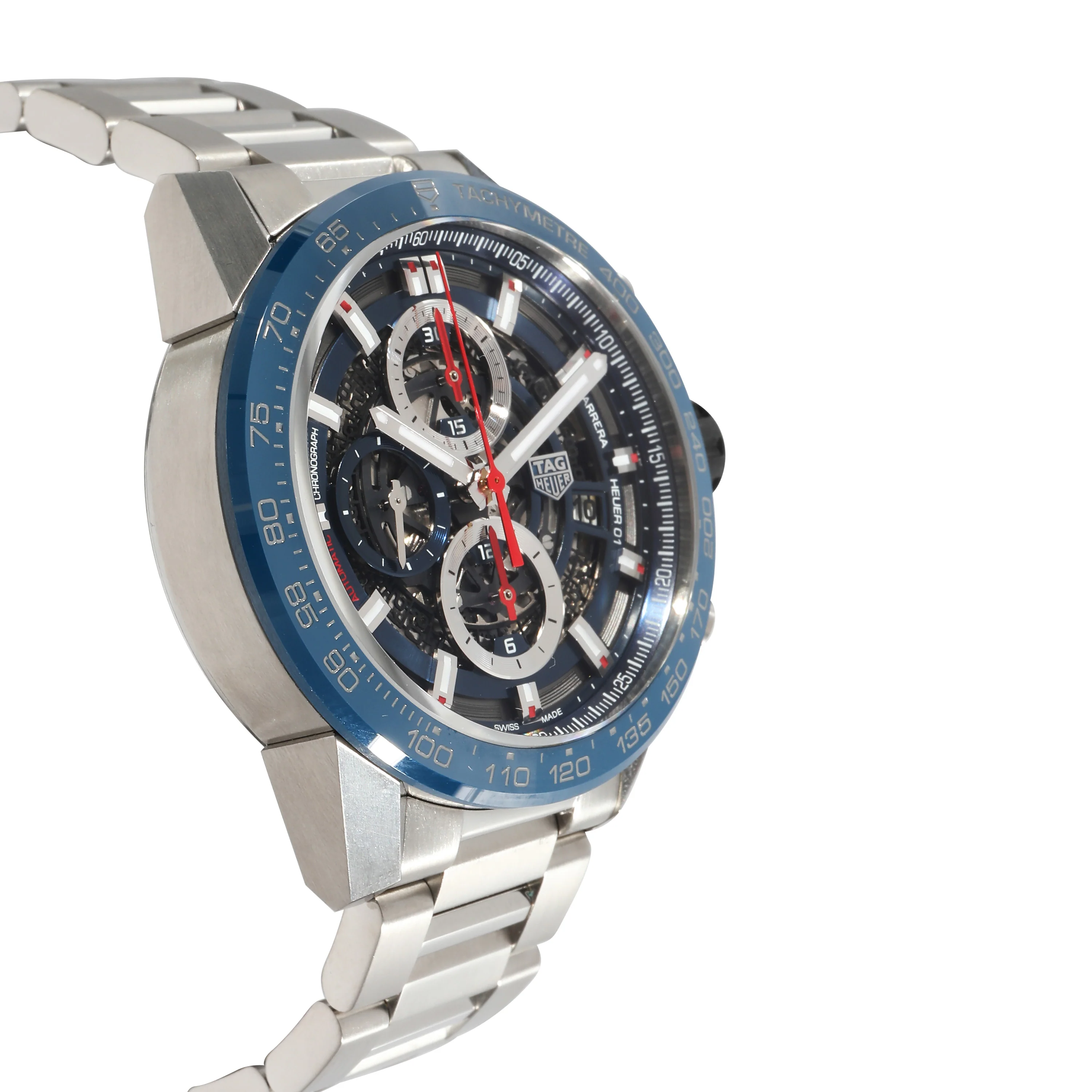 Tag Heuer Carrera CAR201T.BA0766 Mens Watch in Stainless Steel/Ceramic - Image 2