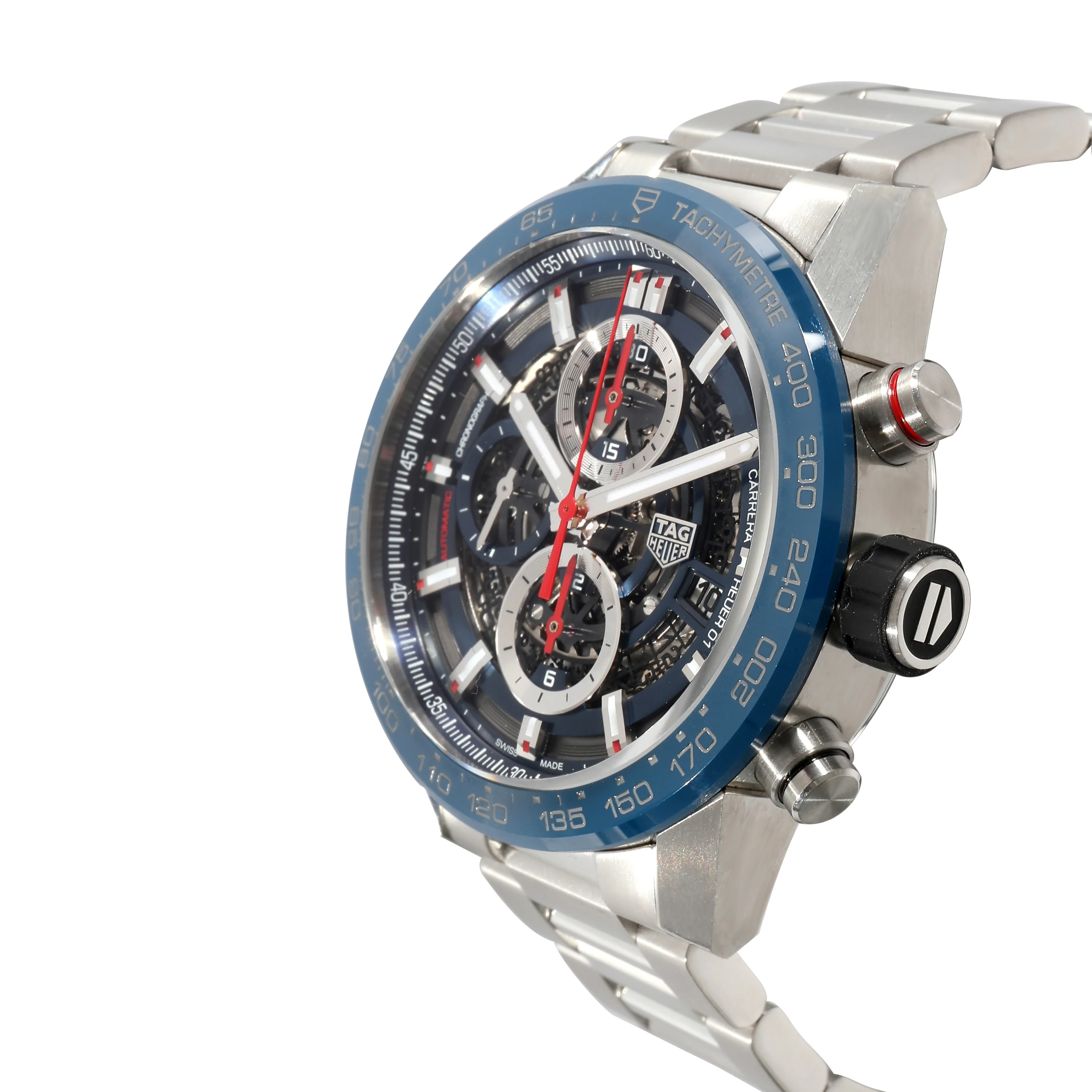 Tag Heuer Carrera CAR201T.BA0766 Mens Watch in Stainless Steel/Ceramic - Image 3