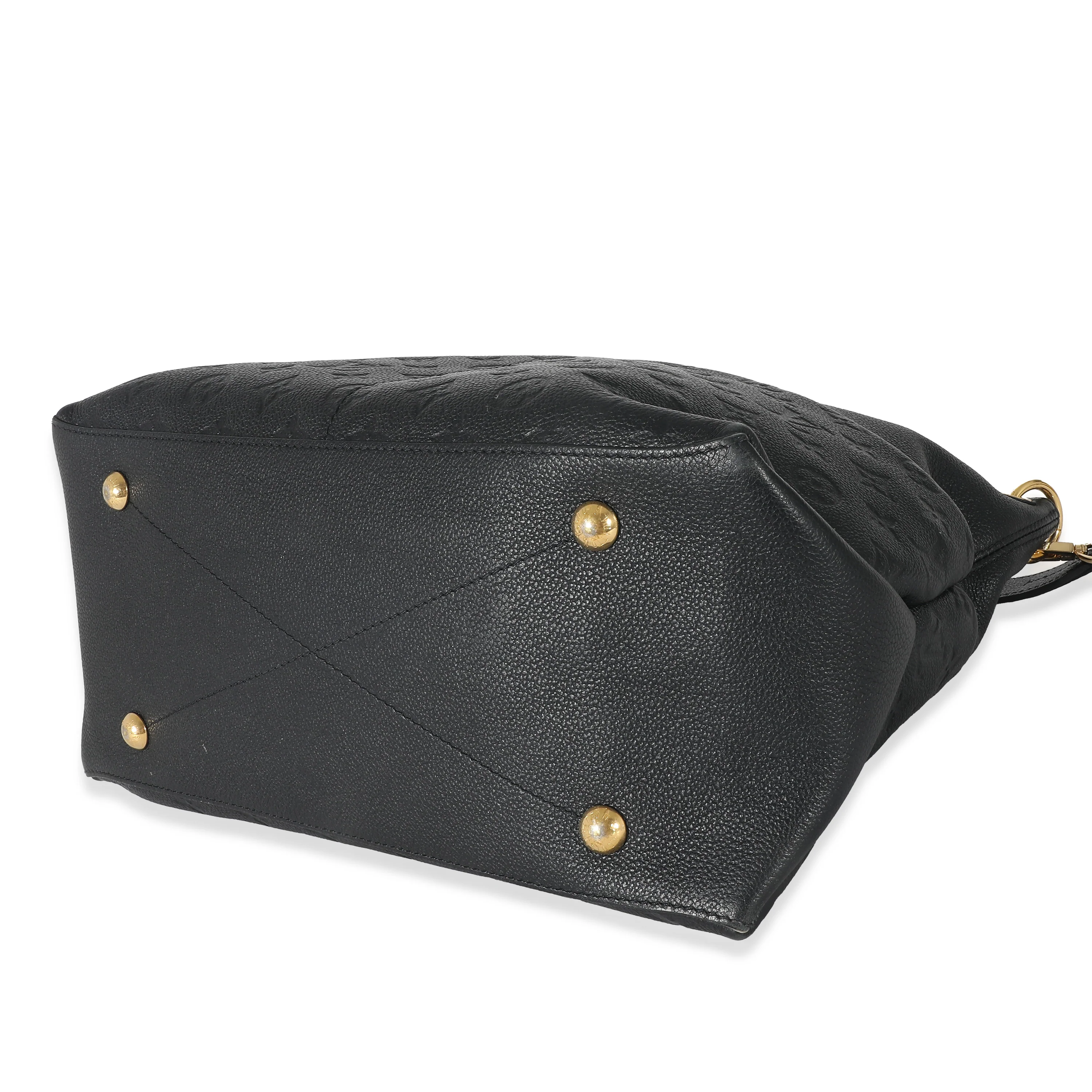 Louis Vuitton Black Monogram Empreinte Maida Hobo - Image 7
