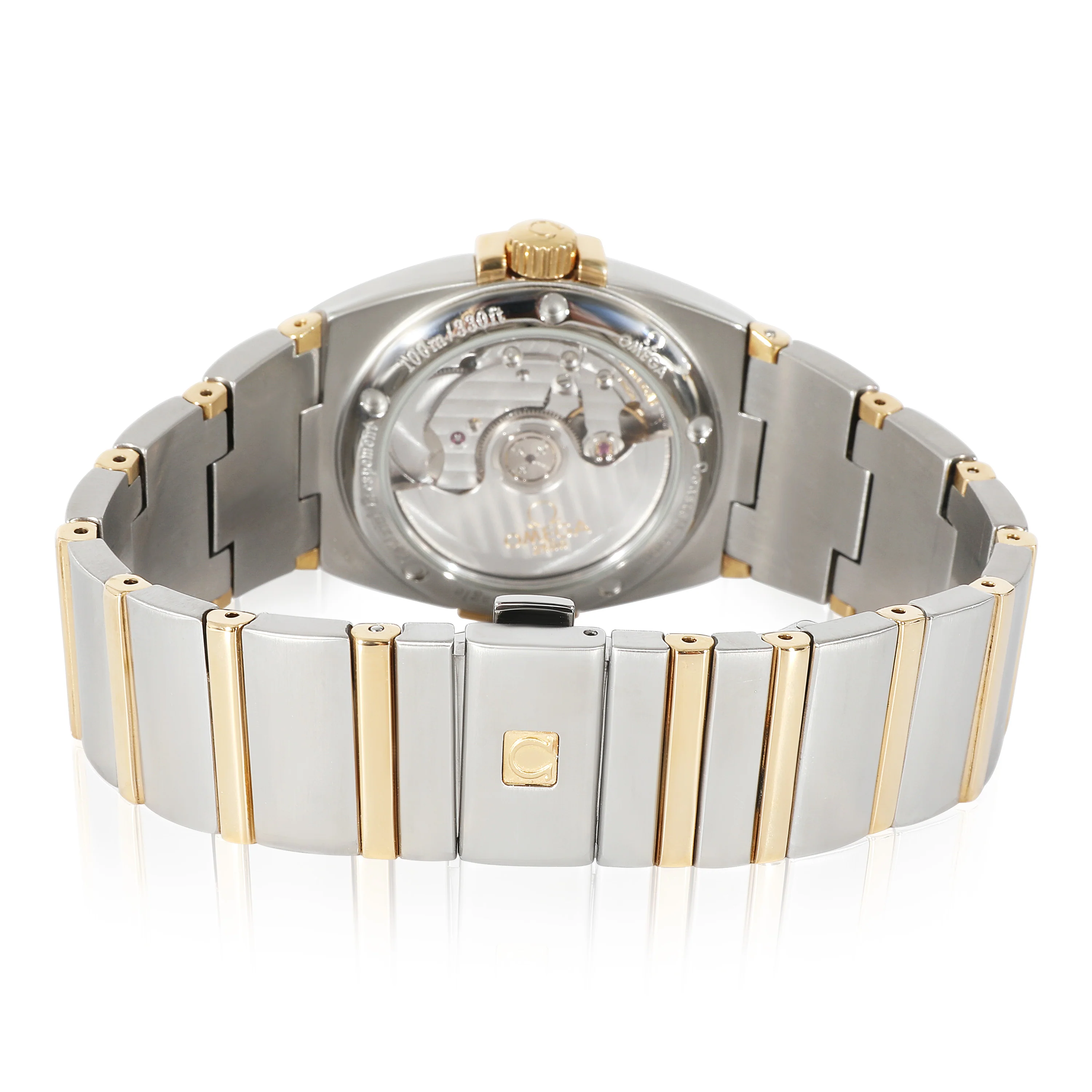 Omega Constellation Double Eagle 1201.30.00 Mens Watch in  Stainless Steel/Yell - Image 4