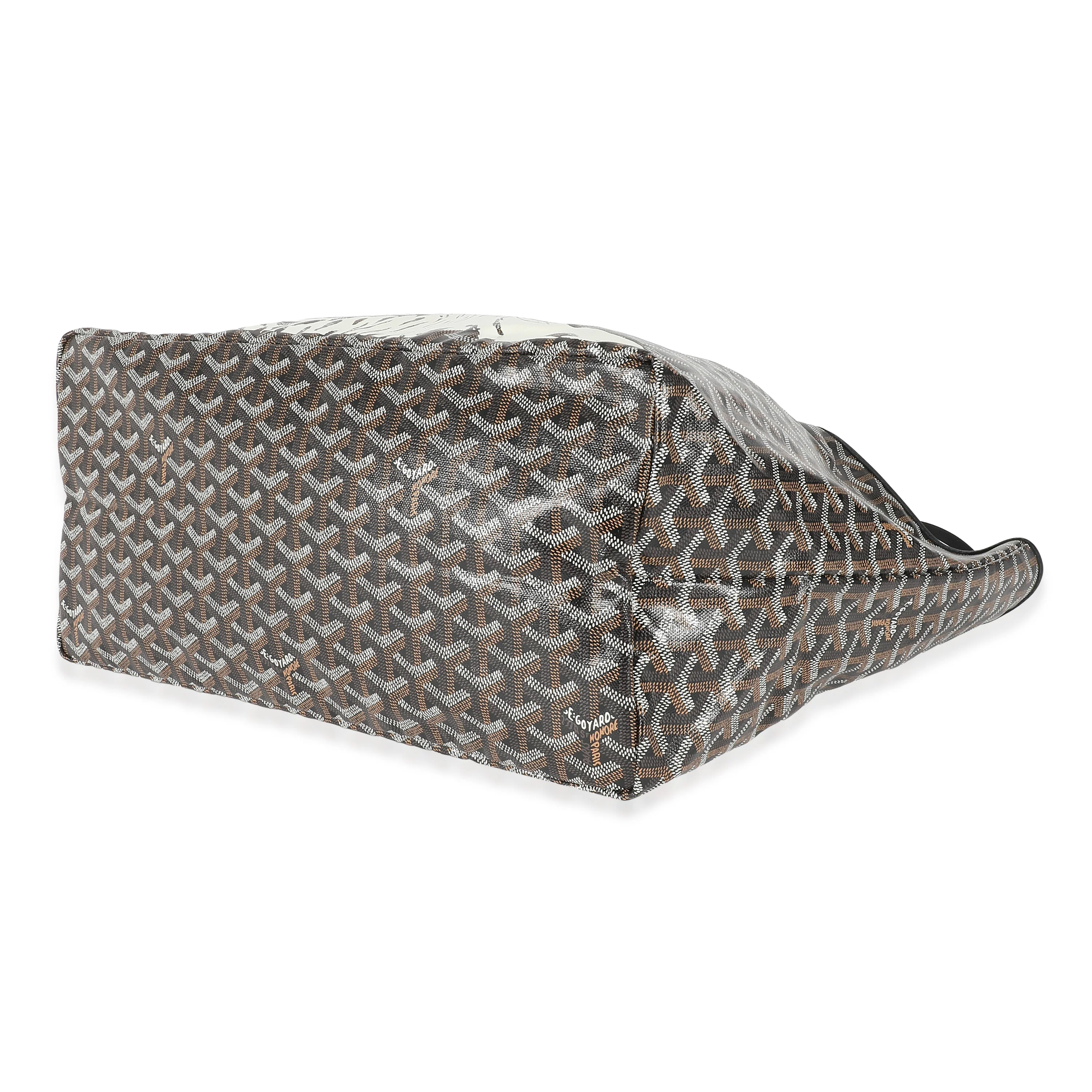 Goyard Black Goyardine Tiger Saint Louis GM - Image 2
