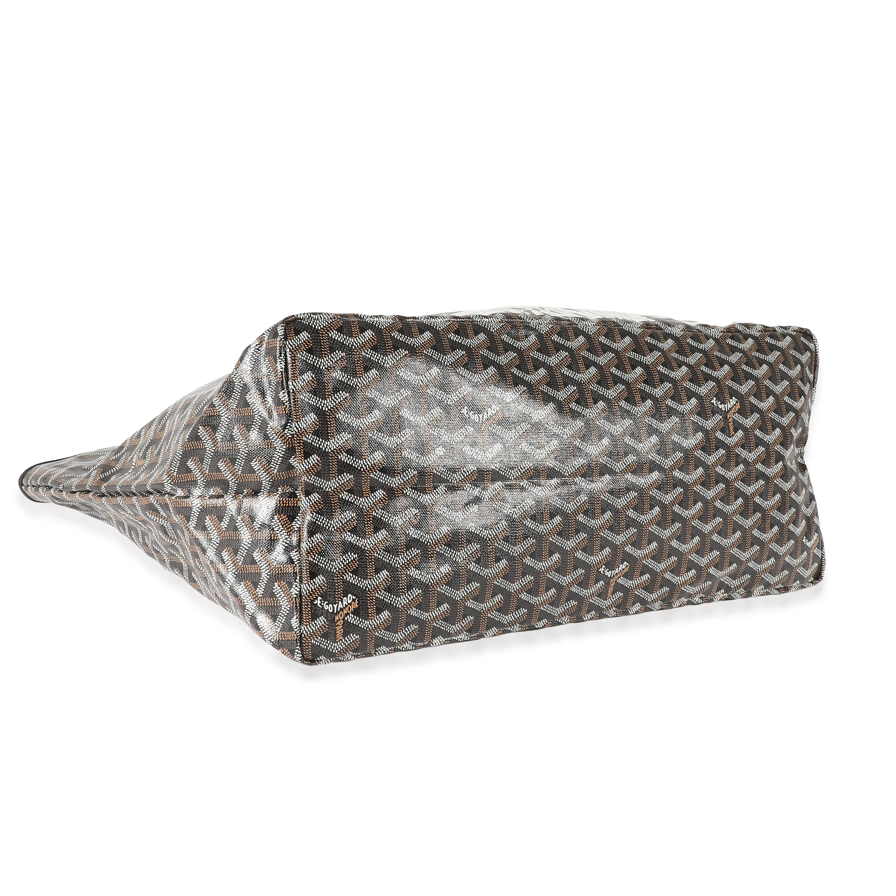 Goyard Black Goyardine Tiger Saint Louis GM - Image 4