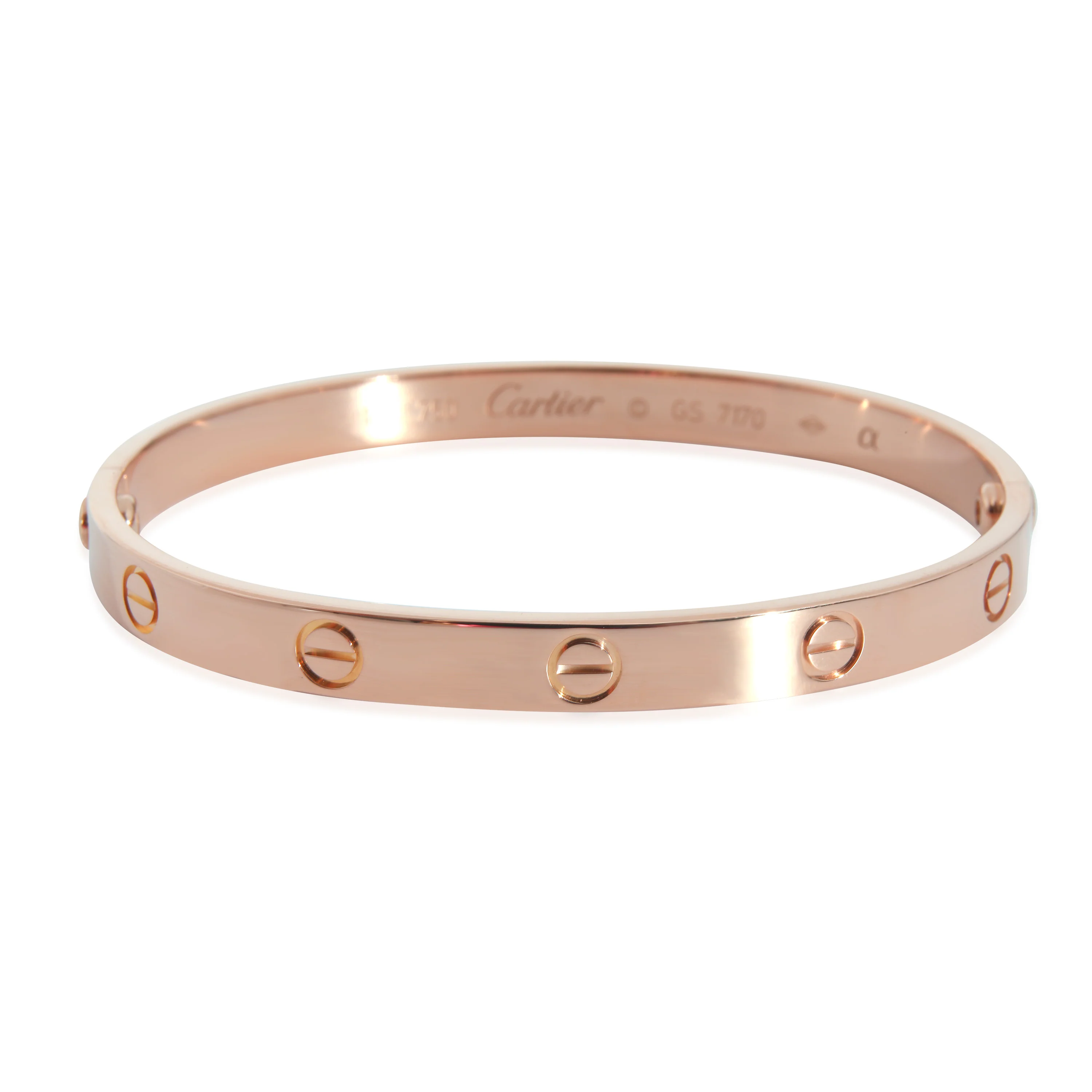 Cartier Love Bracelet (Rose Gold)