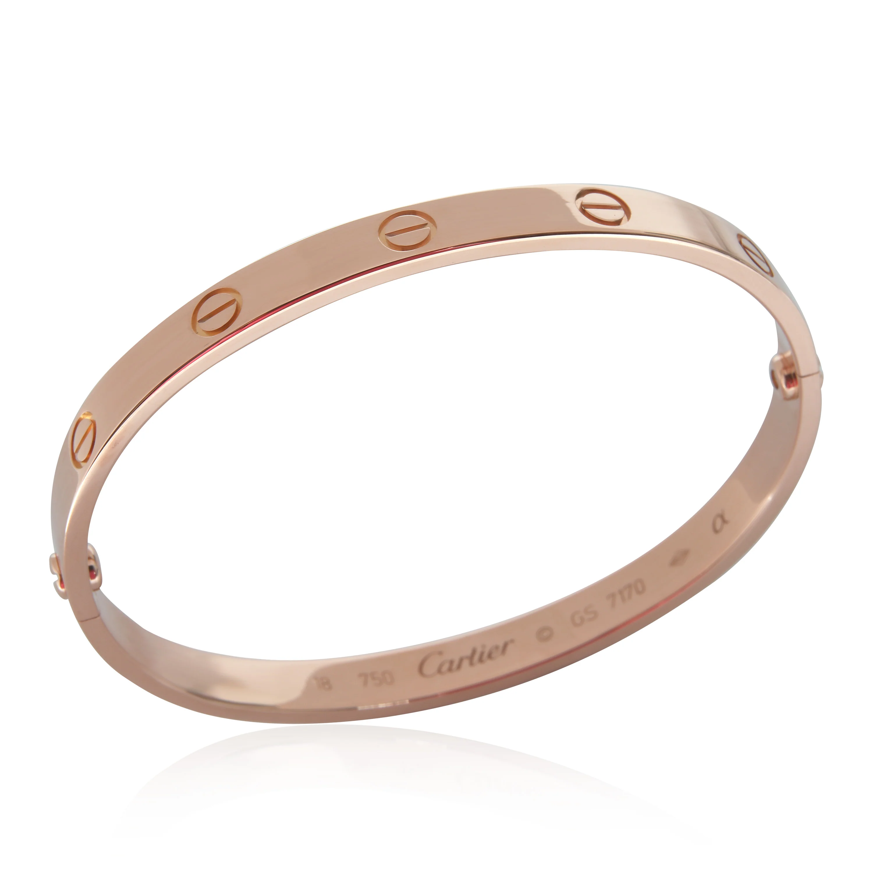 Cartier Love Bracelet (Rose Gold) - Image 3