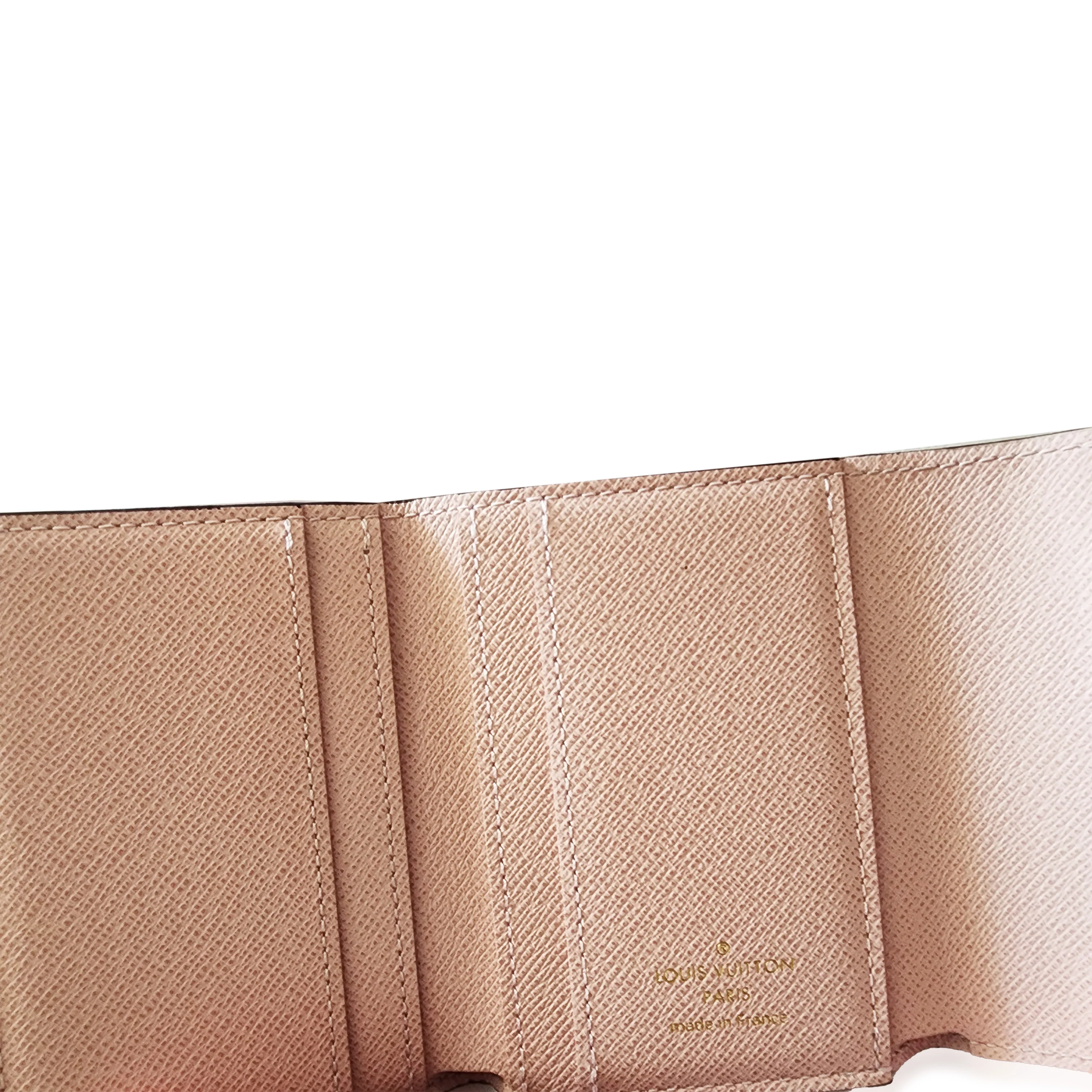 Louis Vuitton Rose Ballerine Monogram Canvas Zoé Wallet - Image 2