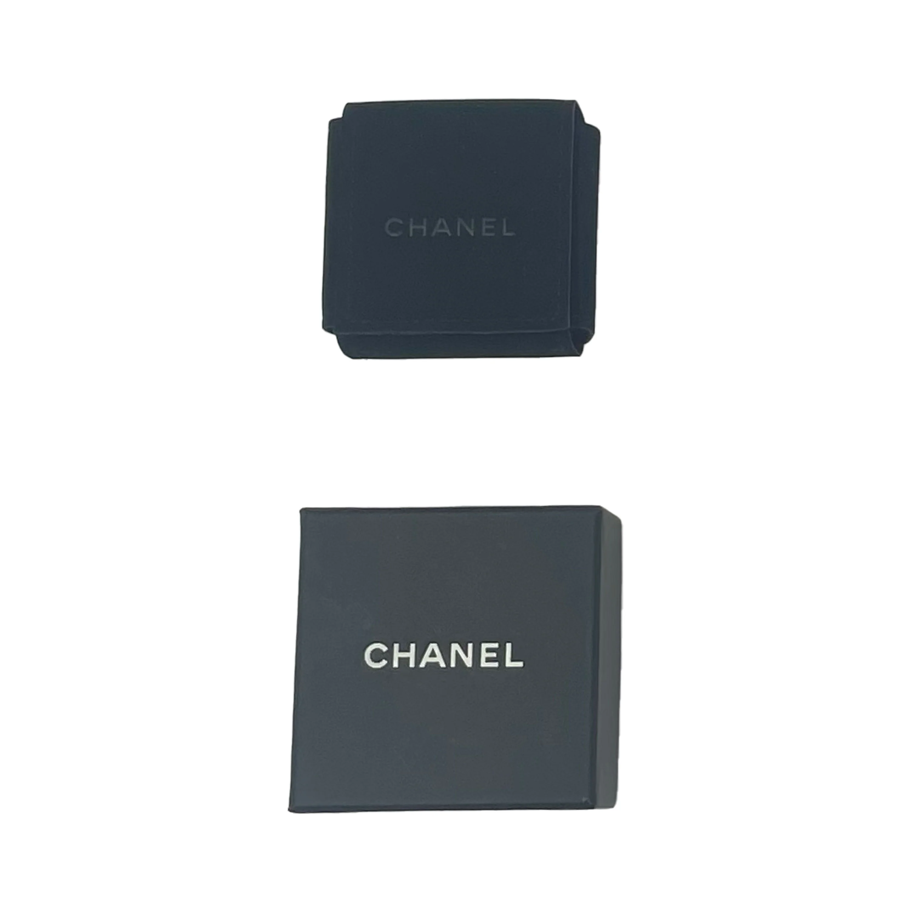 Chanel 2021 Flap Bags Gold Plated Earrings - Image 4
