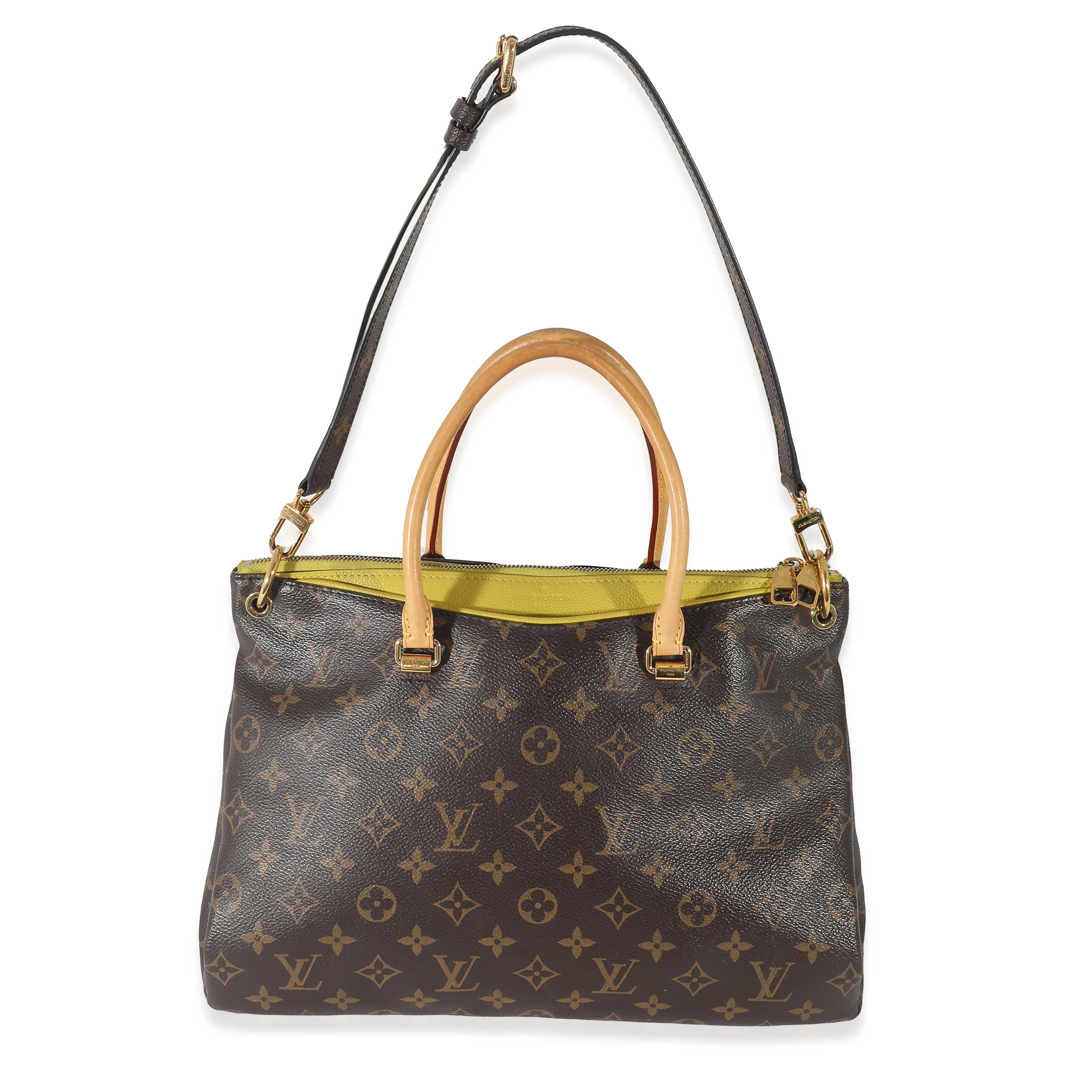 Louis Vuitton Pistache Monogram Canvas Pallas - Image 4