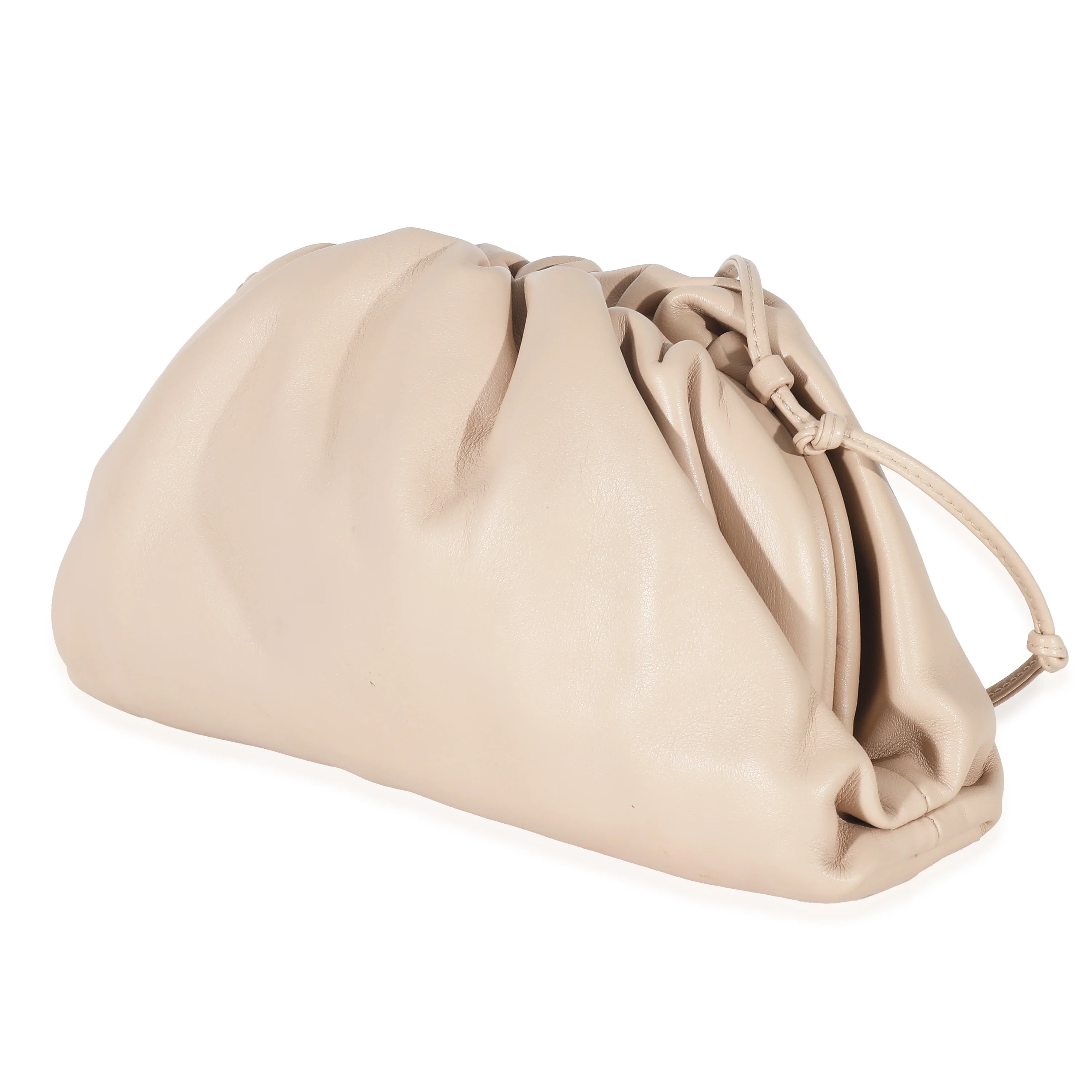 Bottega Veneta Almond Calfskin Mini Pouch - Image 2
