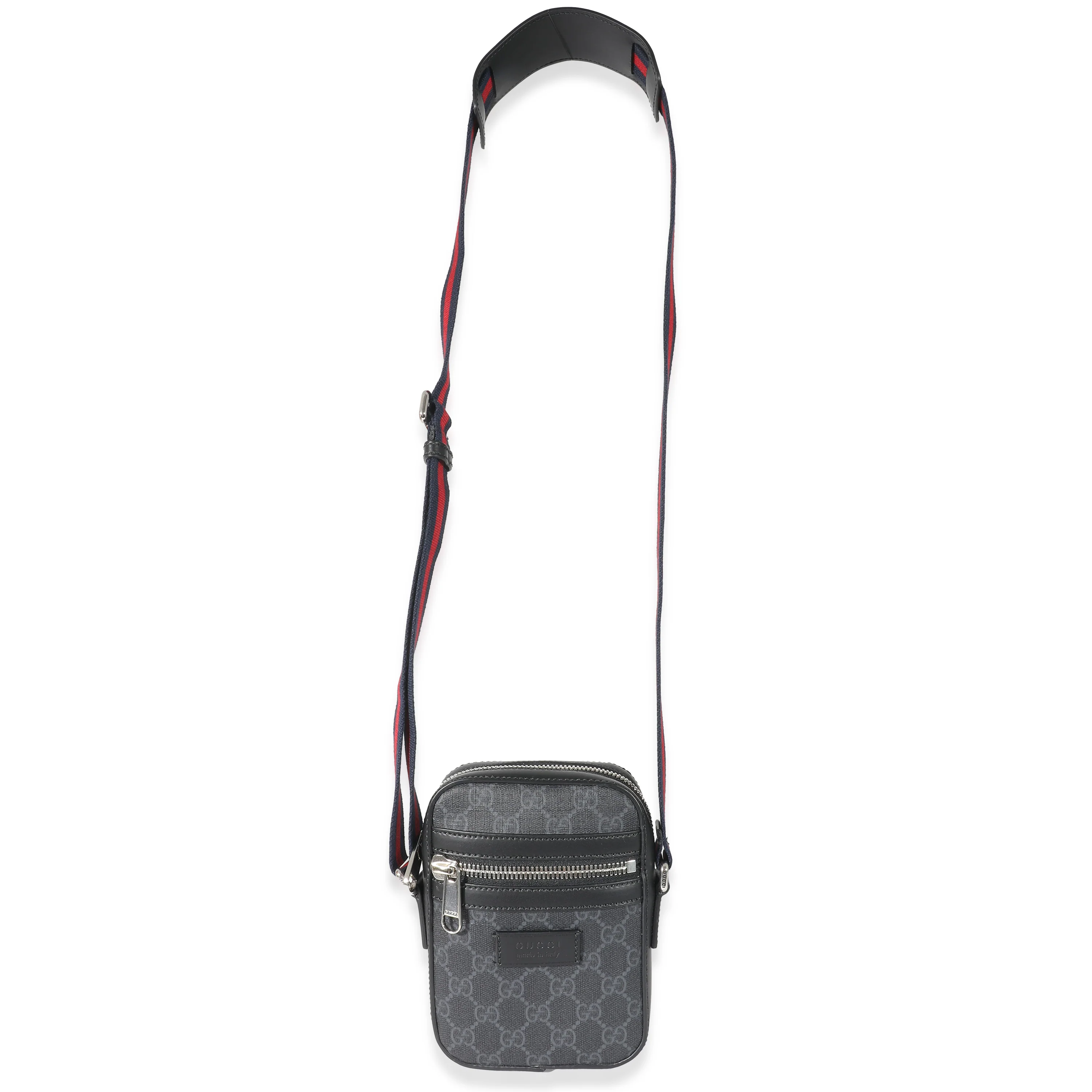 Gucci Black GG Supreme Messenger - Image 4
