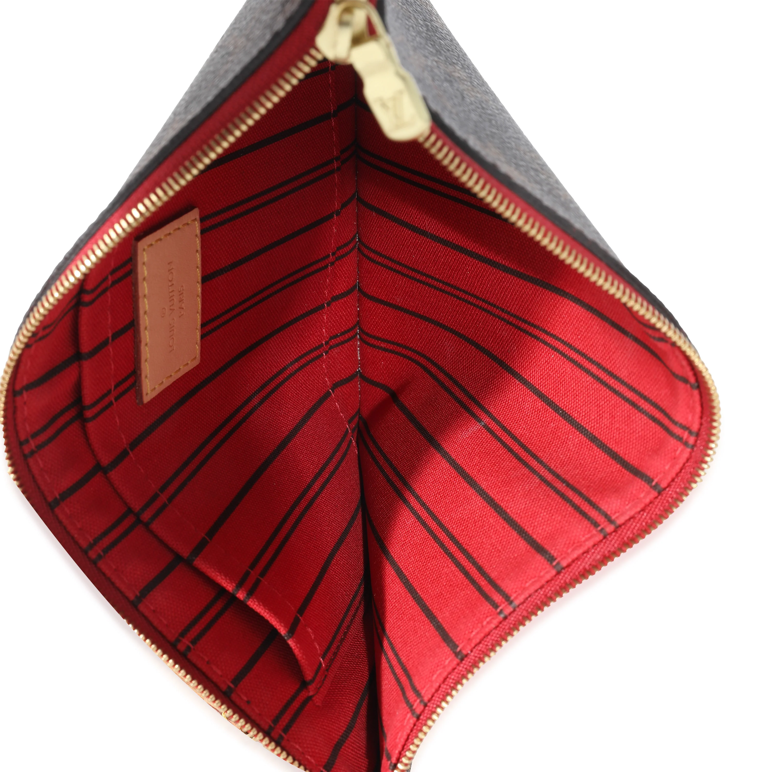 Louis Vuitton Monogram Canvas Neverfull Pouch - Image 6