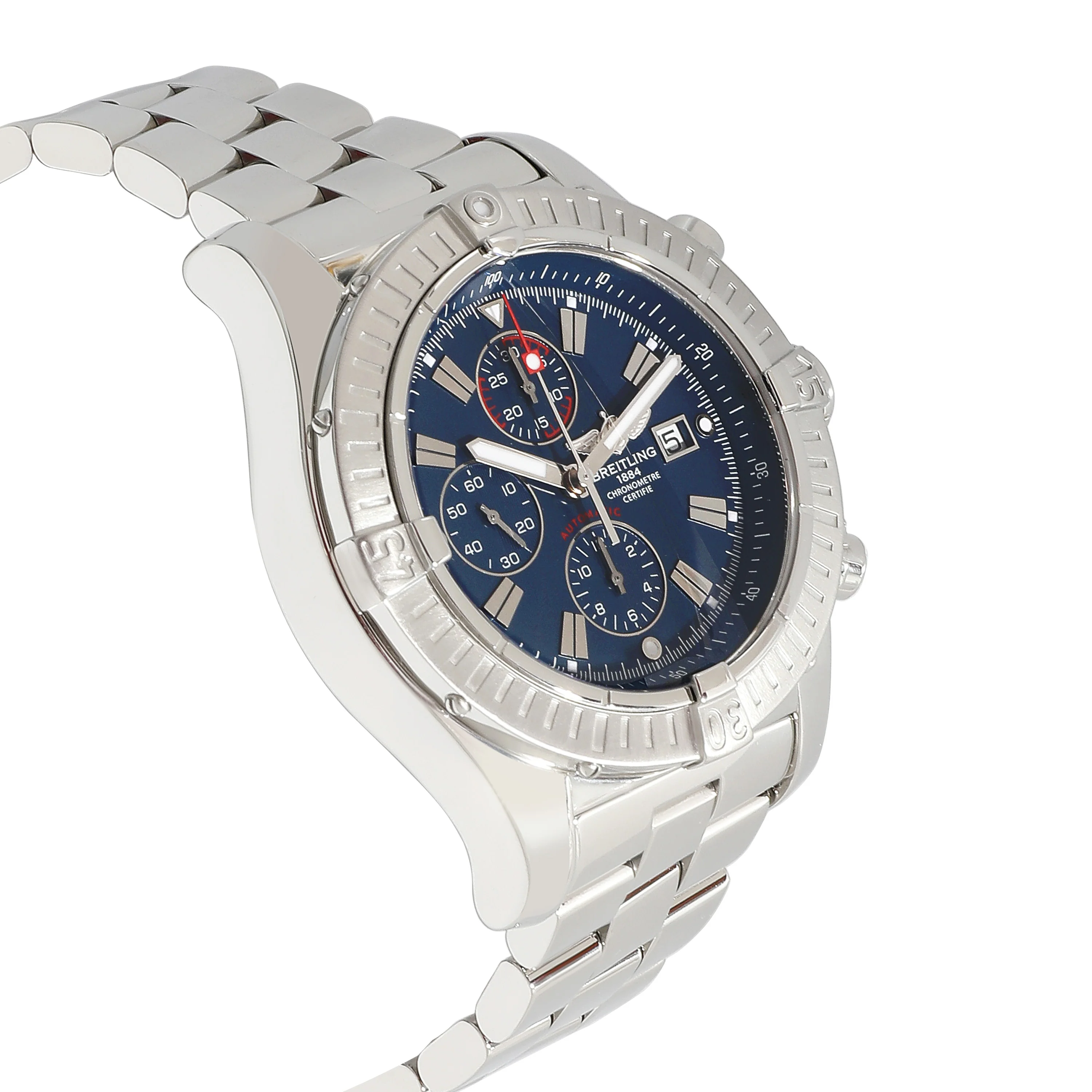 Breitling Super Avenger A13370 Mens Watch in Stainless Steel - Image 2