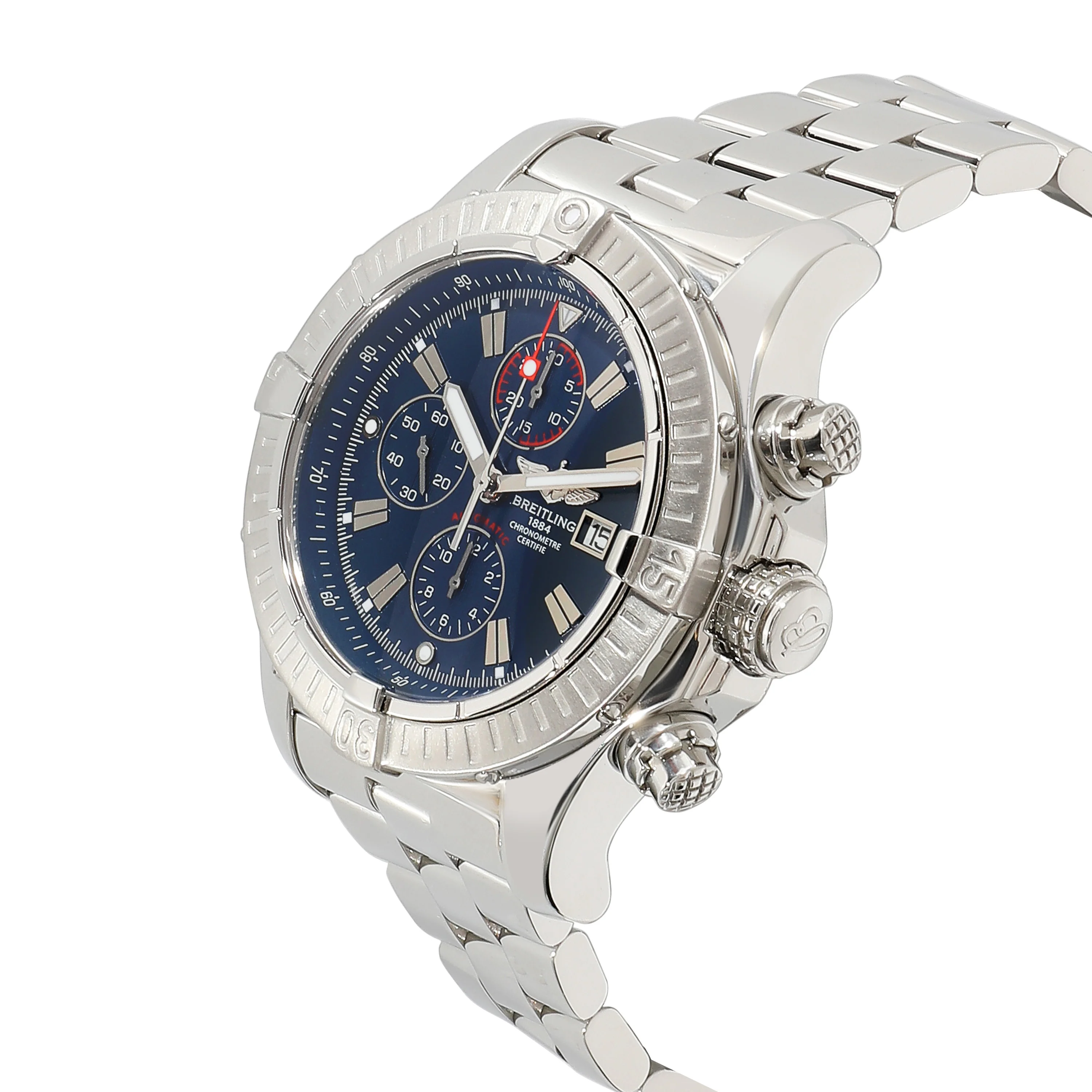 Breitling Super Avenger A13370 Mens Watch in Stainless Steel - Image 3
